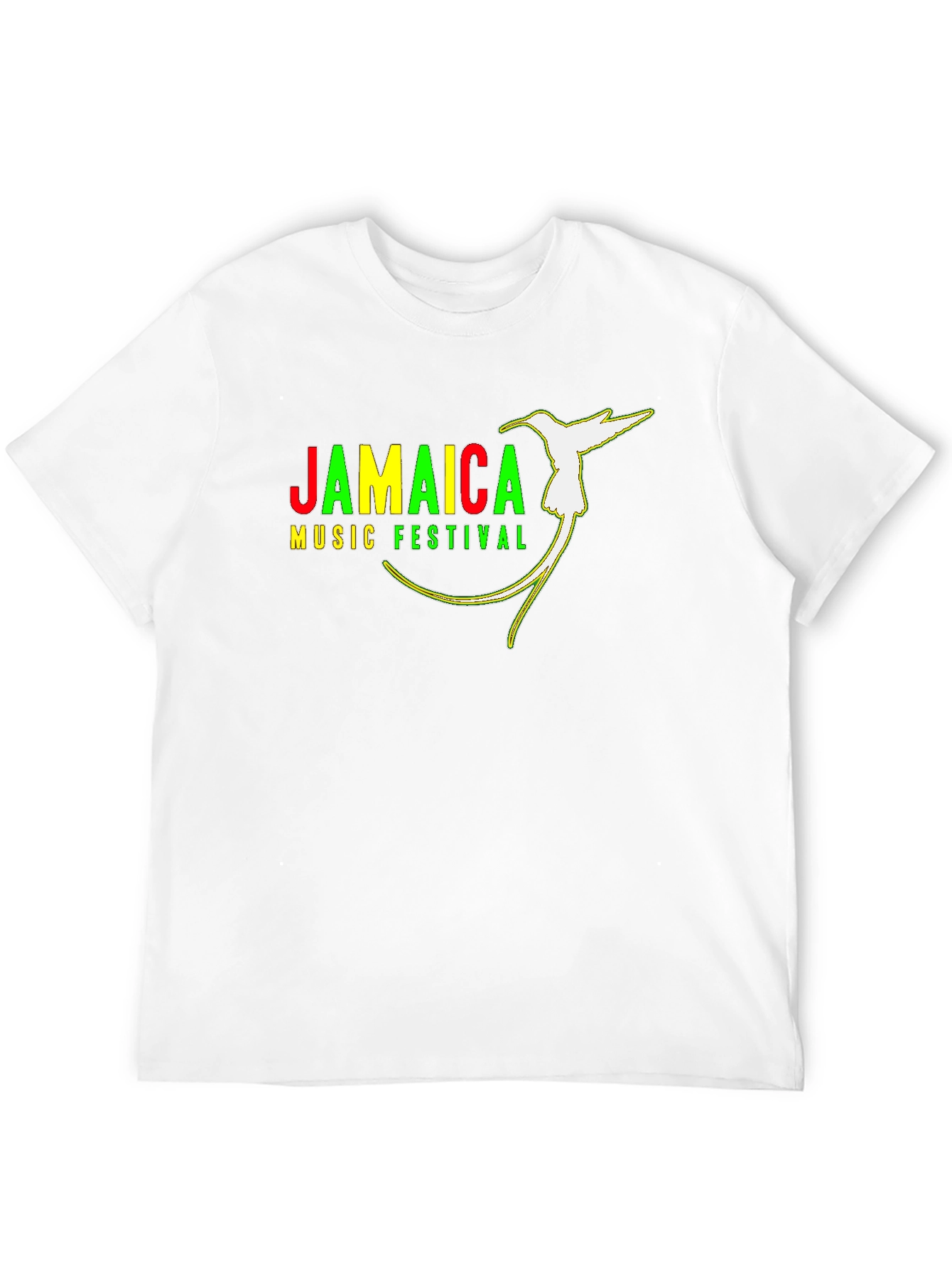 Jamaica Music Festival Black T-Shirt