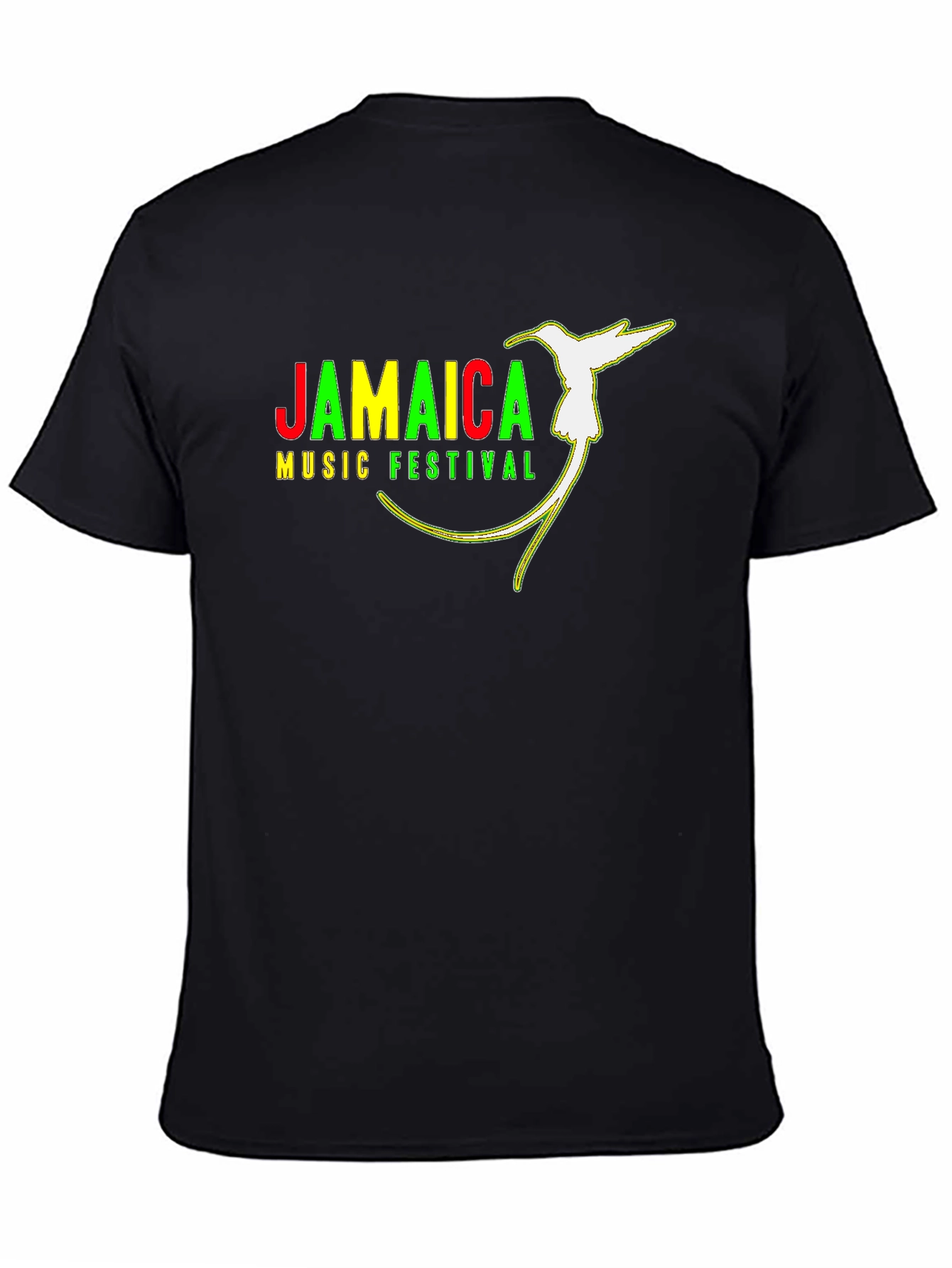 Jamaica Music Festival Black T-Shirt