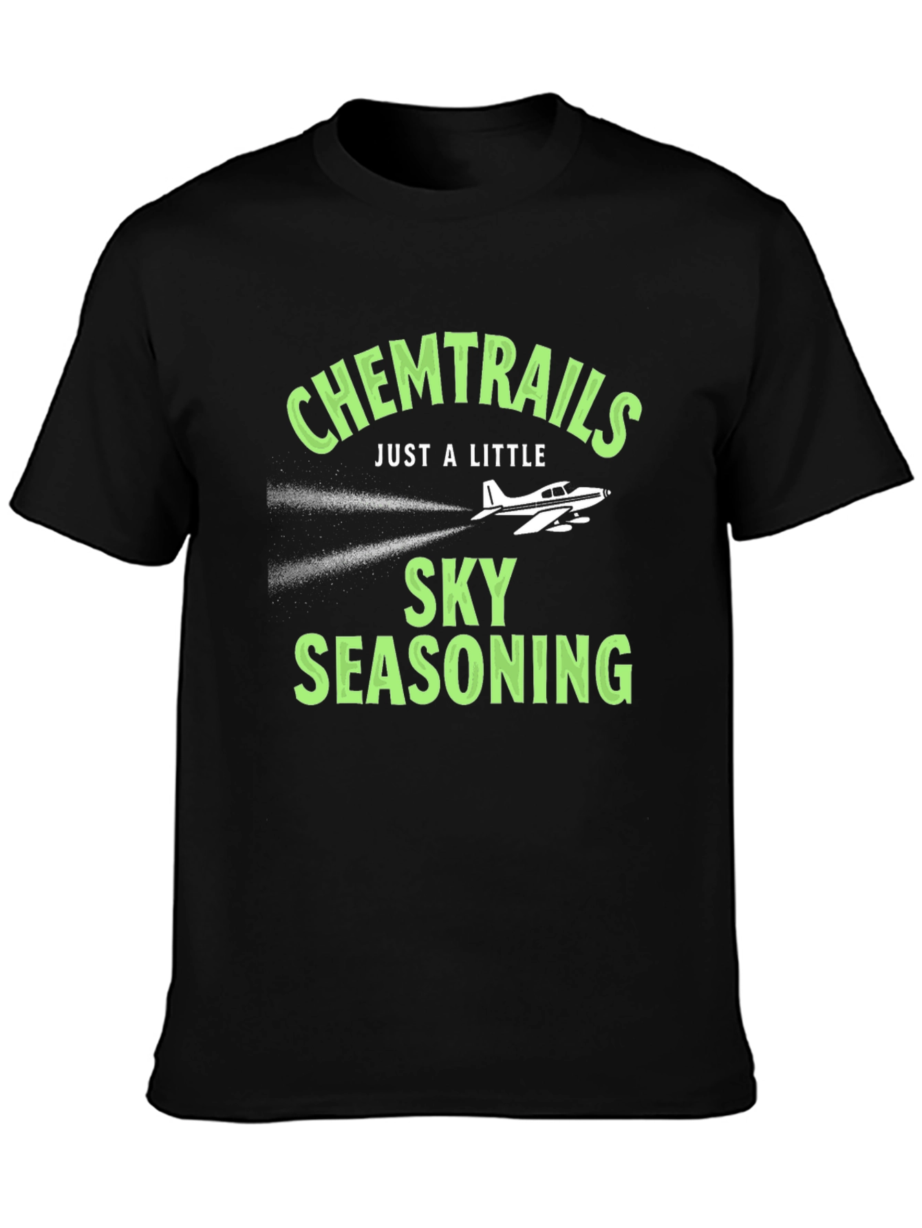 Chemtrails Sky Seasoning Graphic Tee
