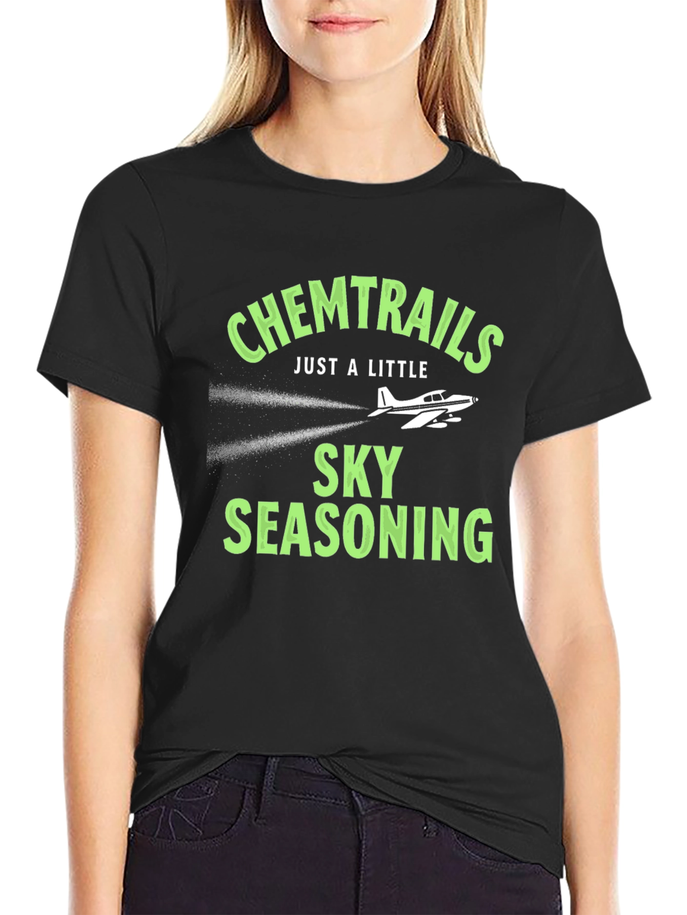 Chemtrails Sky Seasoning Graphic Tee