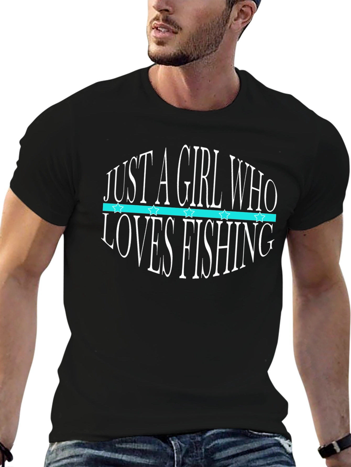 Just A Girl Who Loves Fishing T-Shirt
