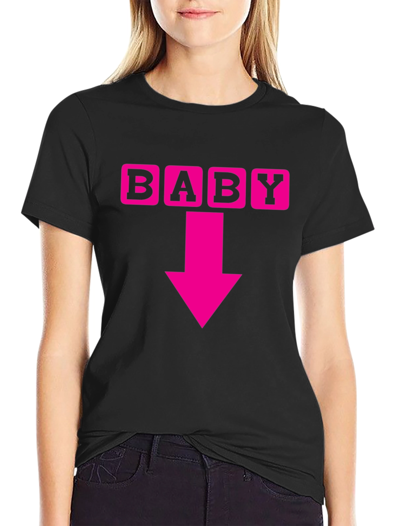 Baby Arrow Funny Pregnancy T-Shirt