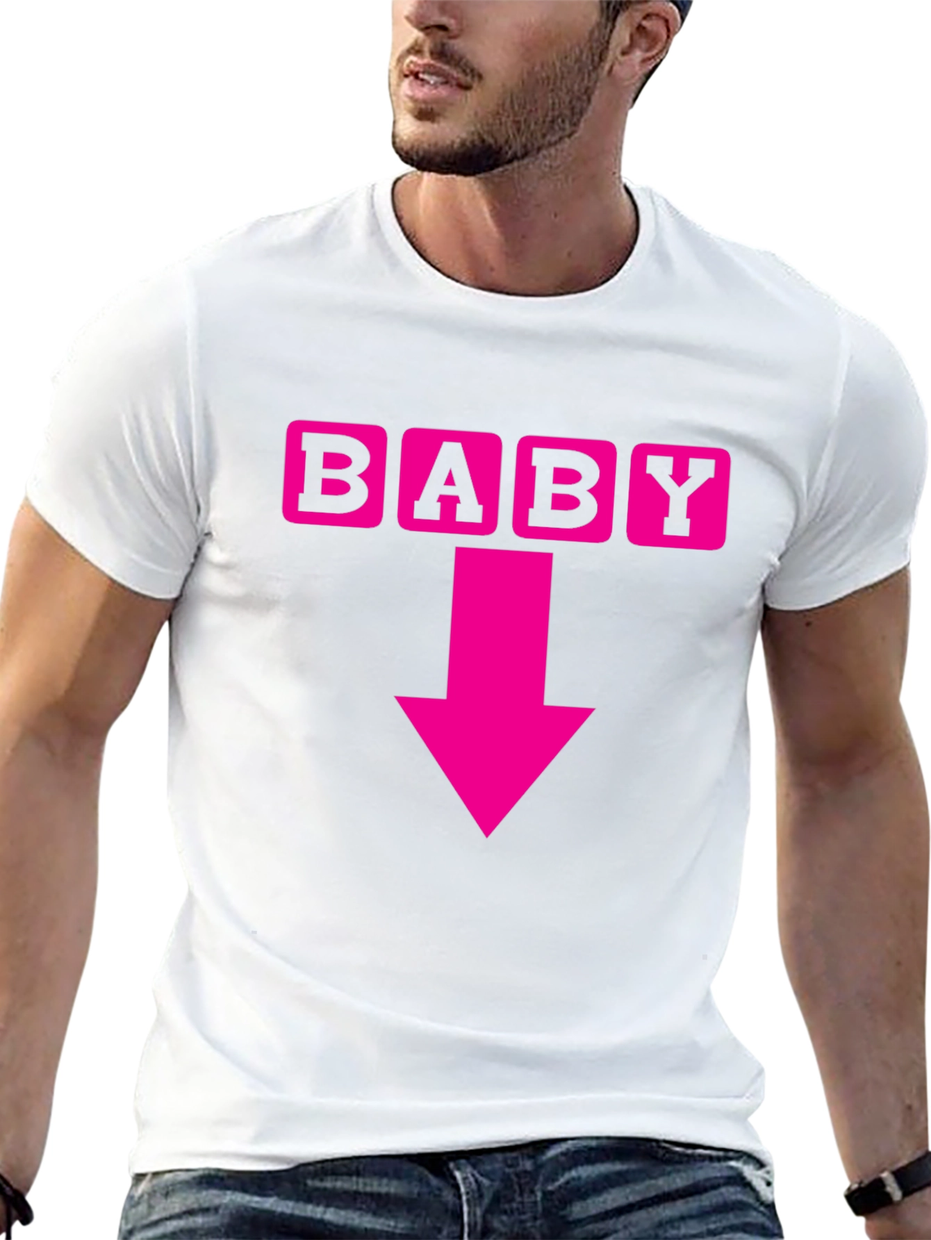 Baby Arrow Funny Pregnancy T-Shirt