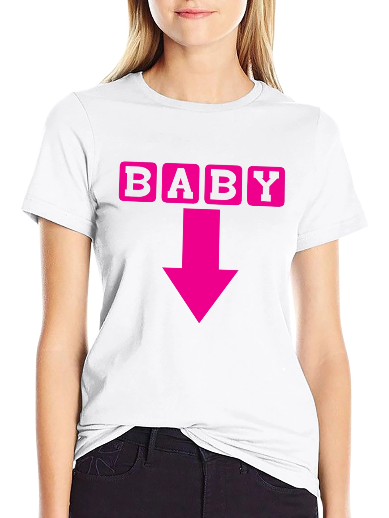 Baby Arrow Funny Pregnancy T-Shirt