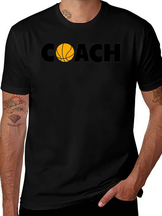 Basketball Coach T-Shirt - Stylish Sports Apparel