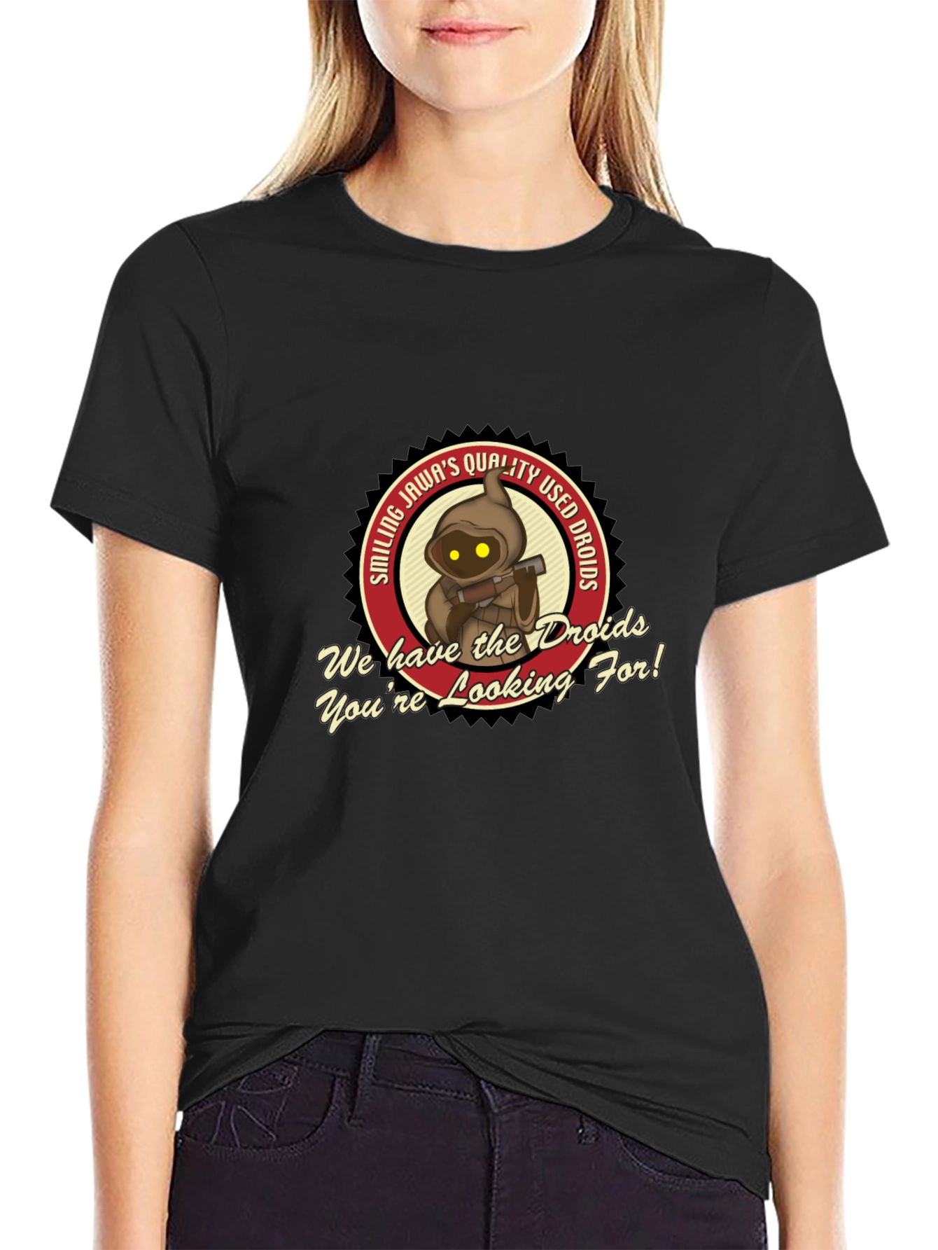 Smiling Jawa Droids Graphic T-Shirt