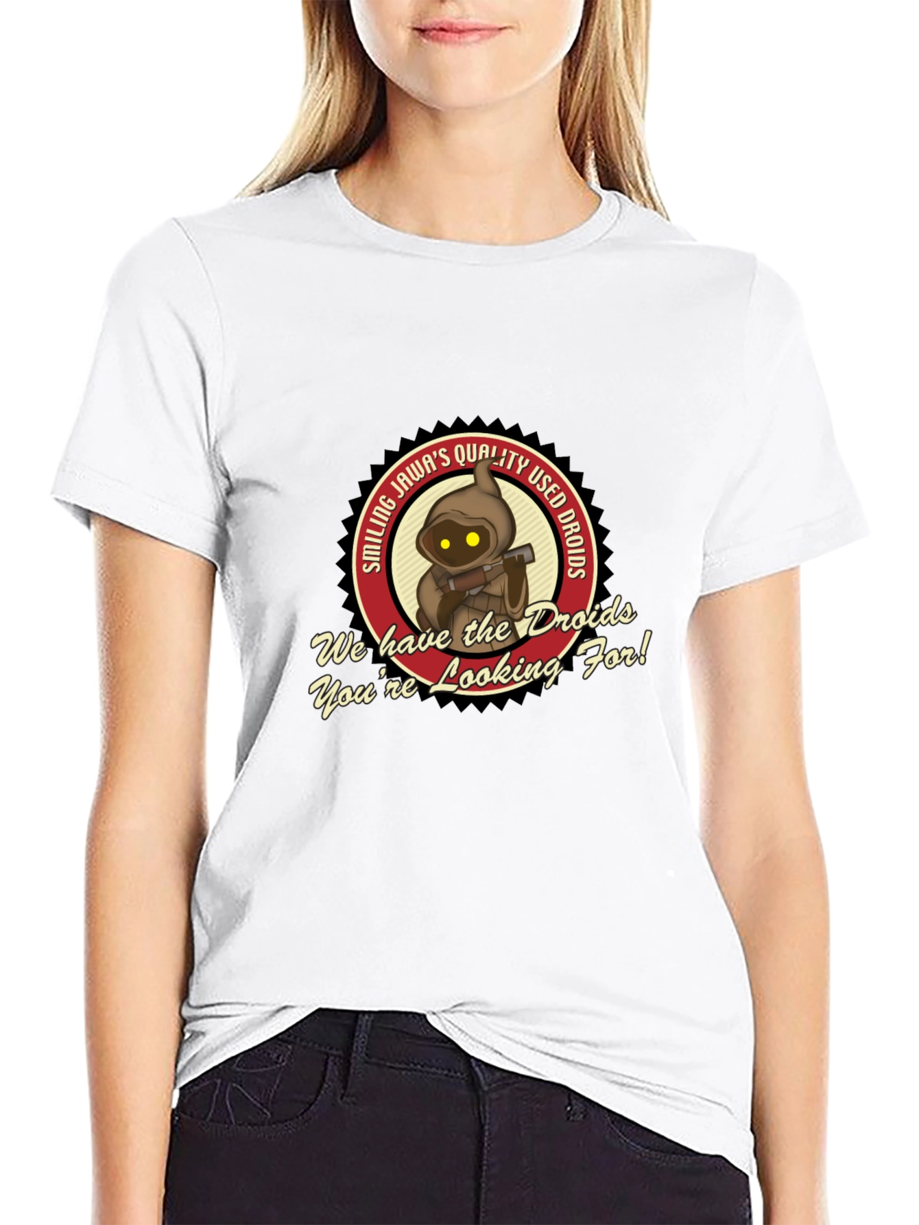 Smiling Jawa Droids Graphic T-Shirt