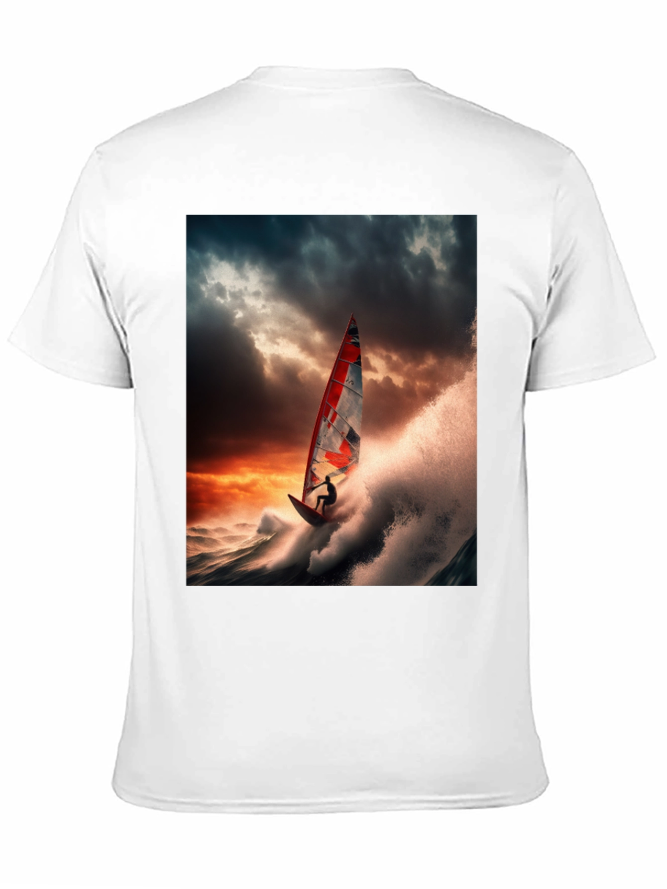 Windsurfer Graphic Tee - Ride the Wave in Style!