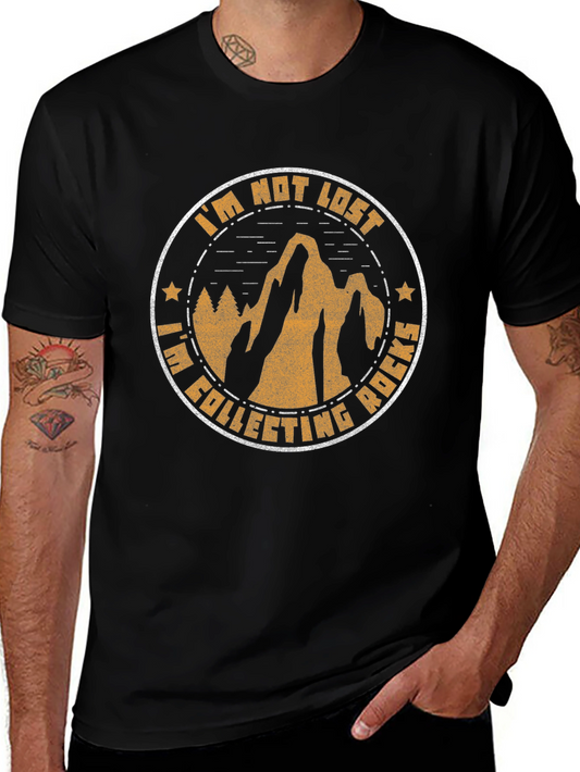 Im Not Lost Collecting Rocks T-Shirt