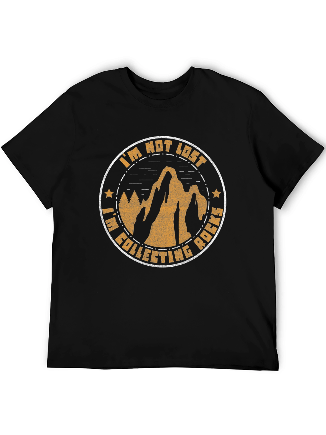 Im Not Lost Collecting Rocks T-Shirt