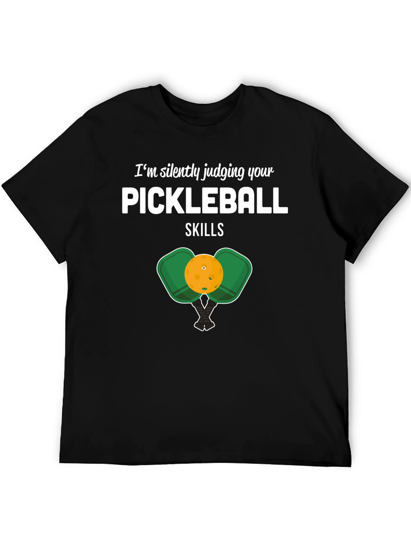 Pickleball Skills Graphic Tee - Humorous Gift