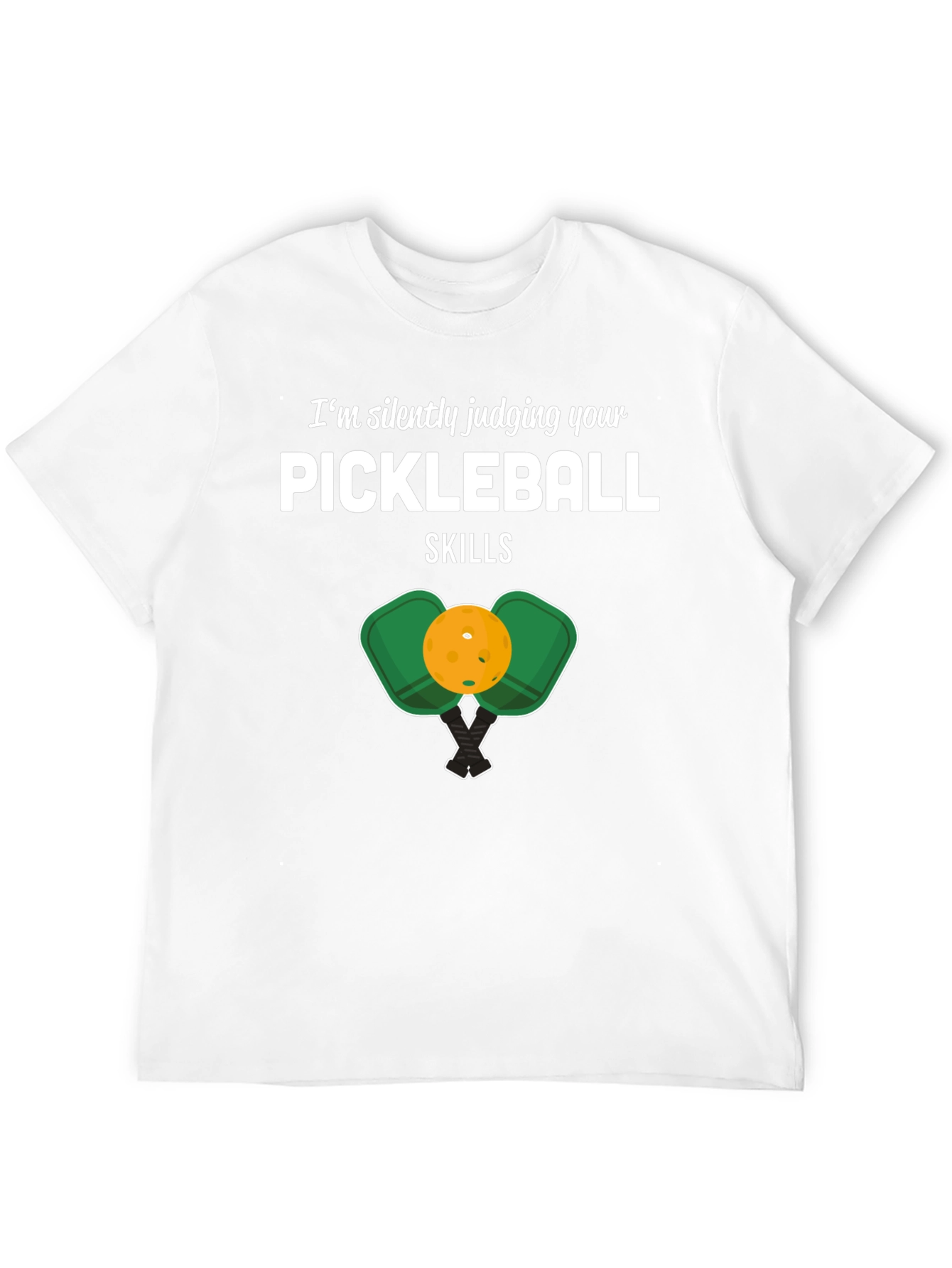 Pickleball Skills Graphic Tee - Humorous Gift