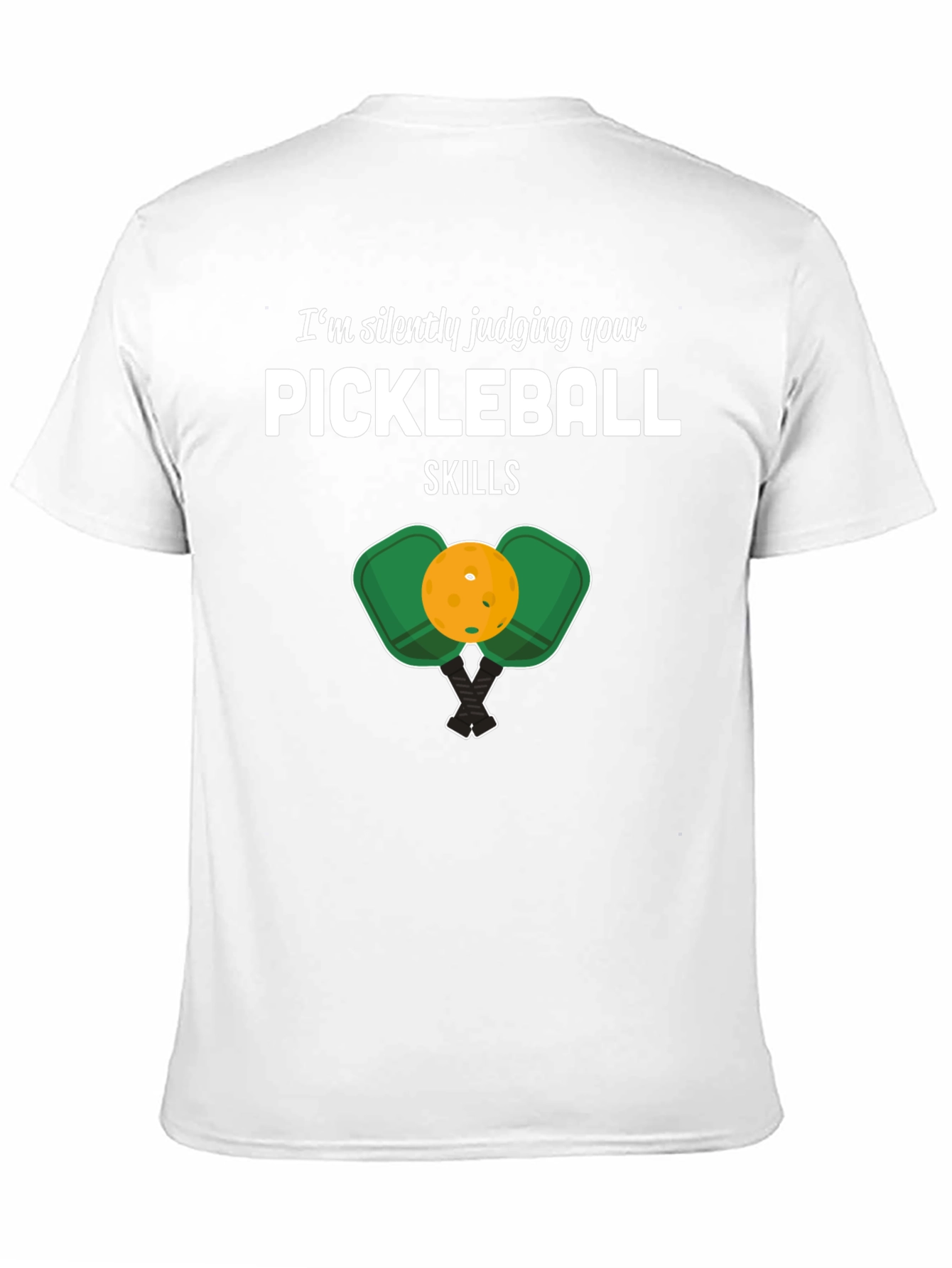 Pickleball Skills Graphic Tee - Humorous Gift