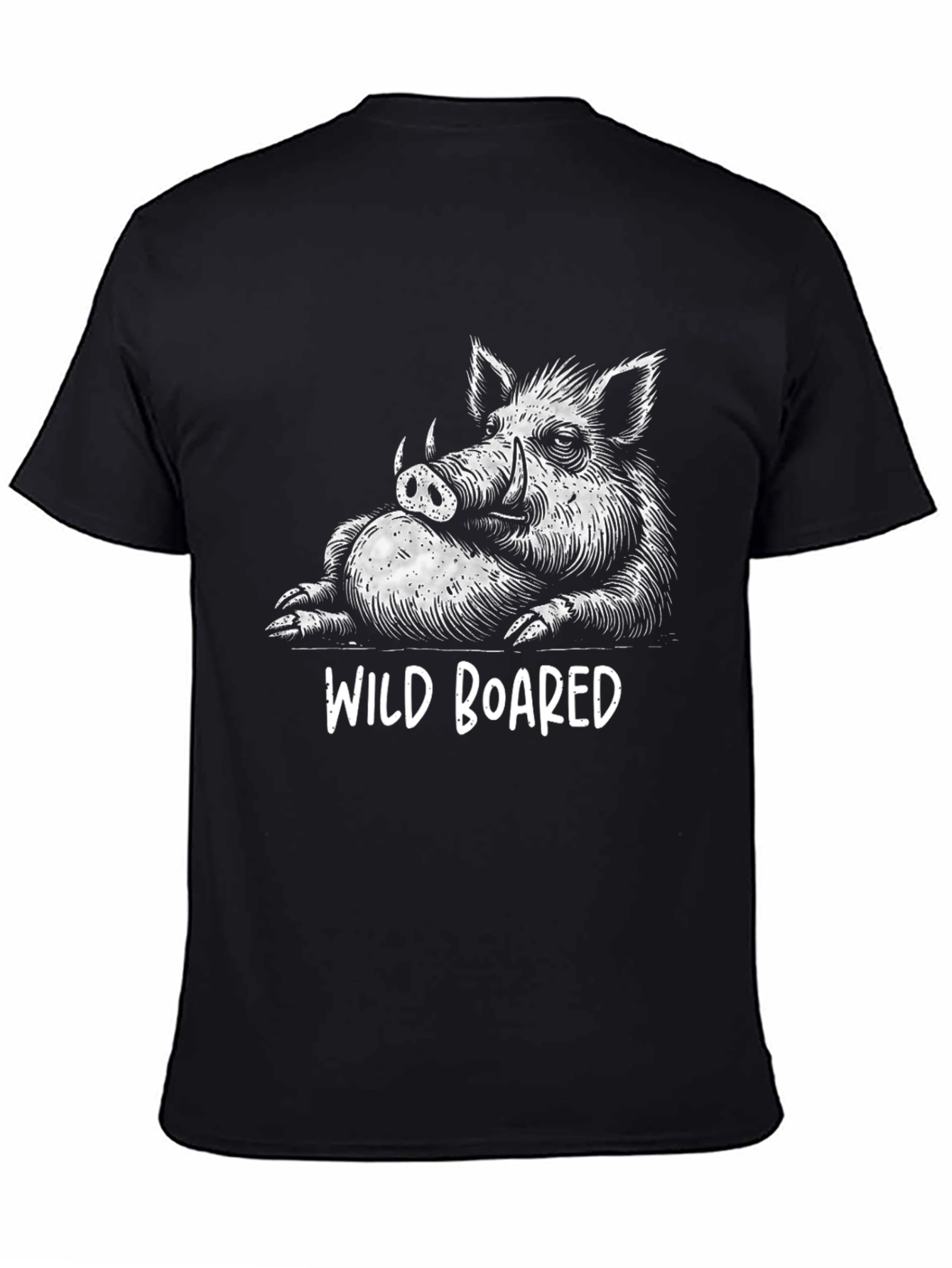 Wild Boared Graphic Tee - Funny Animal T-Shirt