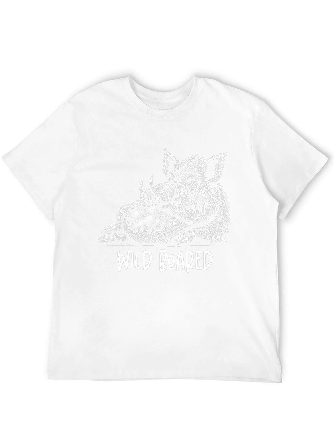 Wild Boared Graphic Tee - Funny Animal T-Shirt