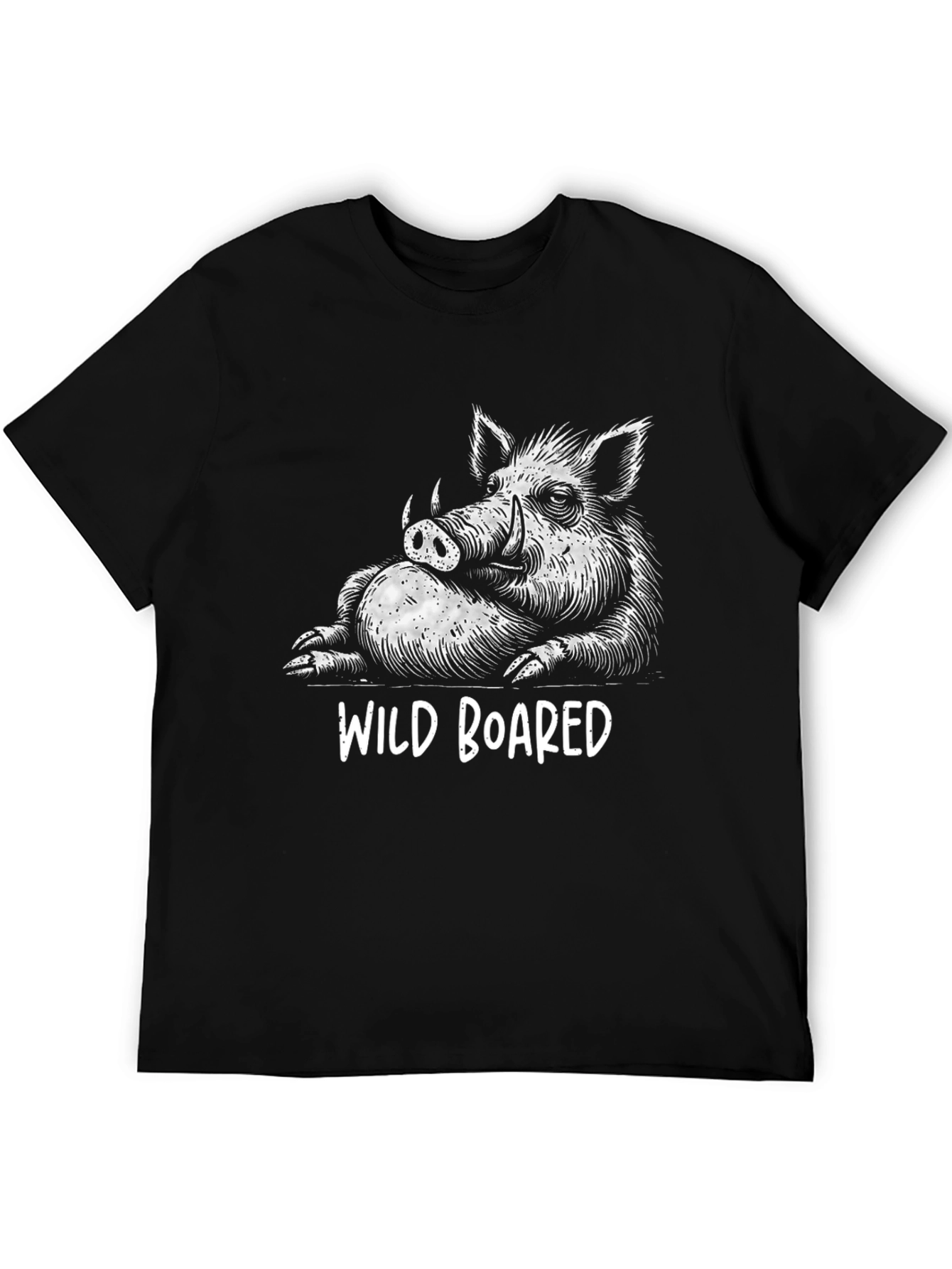 Wild Boared Graphic Tee - Funny Animal T-Shirt