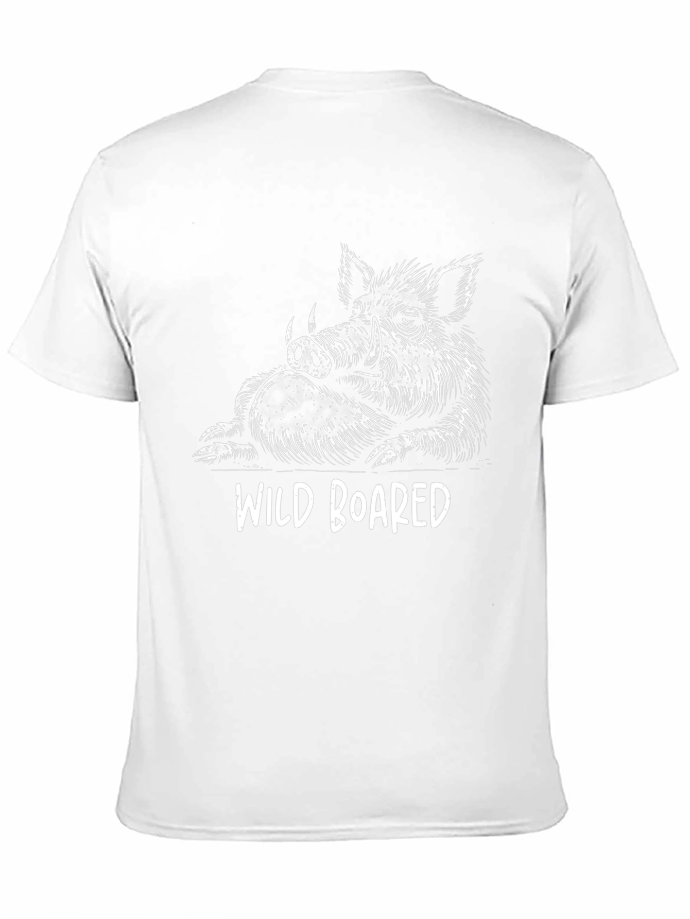 Wild Boared Graphic Tee - Funny Animal T-Shirt