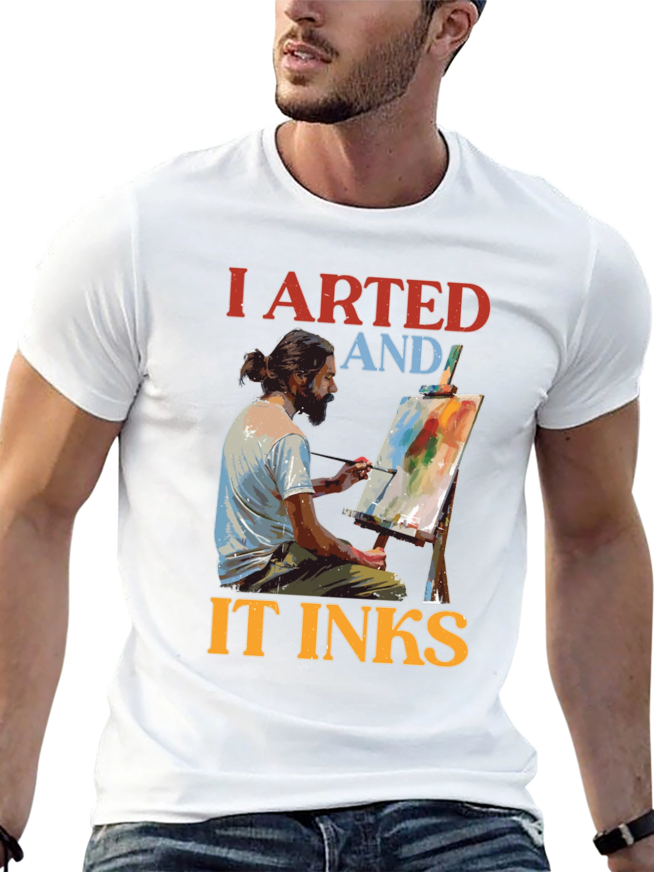 I Arted and It Inks T-Shirt - Artist Tee