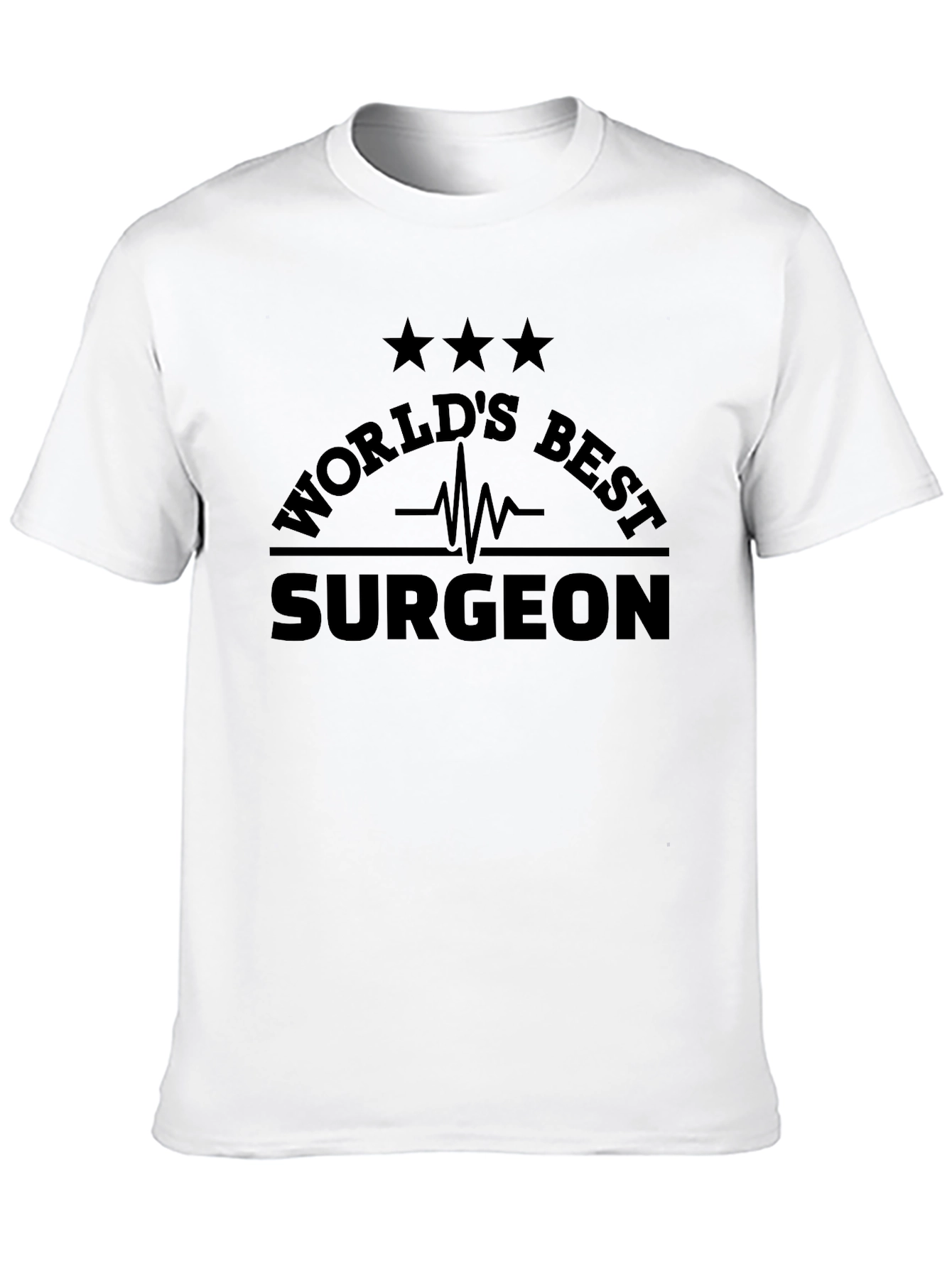 Worlds Best Surgeon Graphic Tee - Black