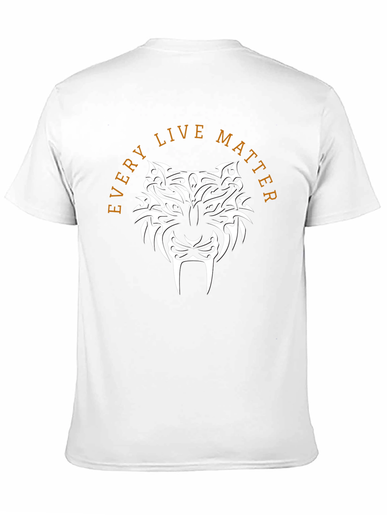 Tribal Tiger Graphic Tee - Every Live Matter!