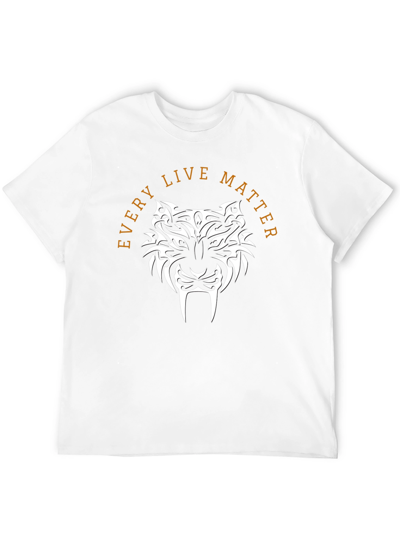 Tribal Tiger Graphic Tee - Every Live Matter!
