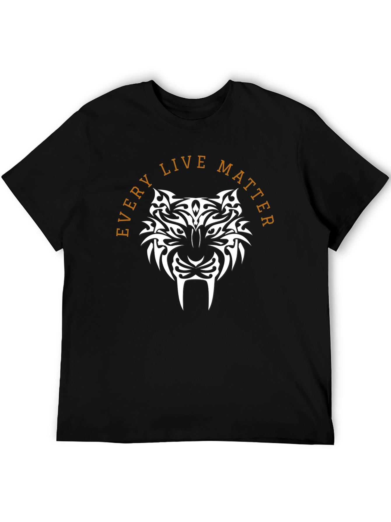 Tribal Tiger Graphic Tee - Every Live Matter!