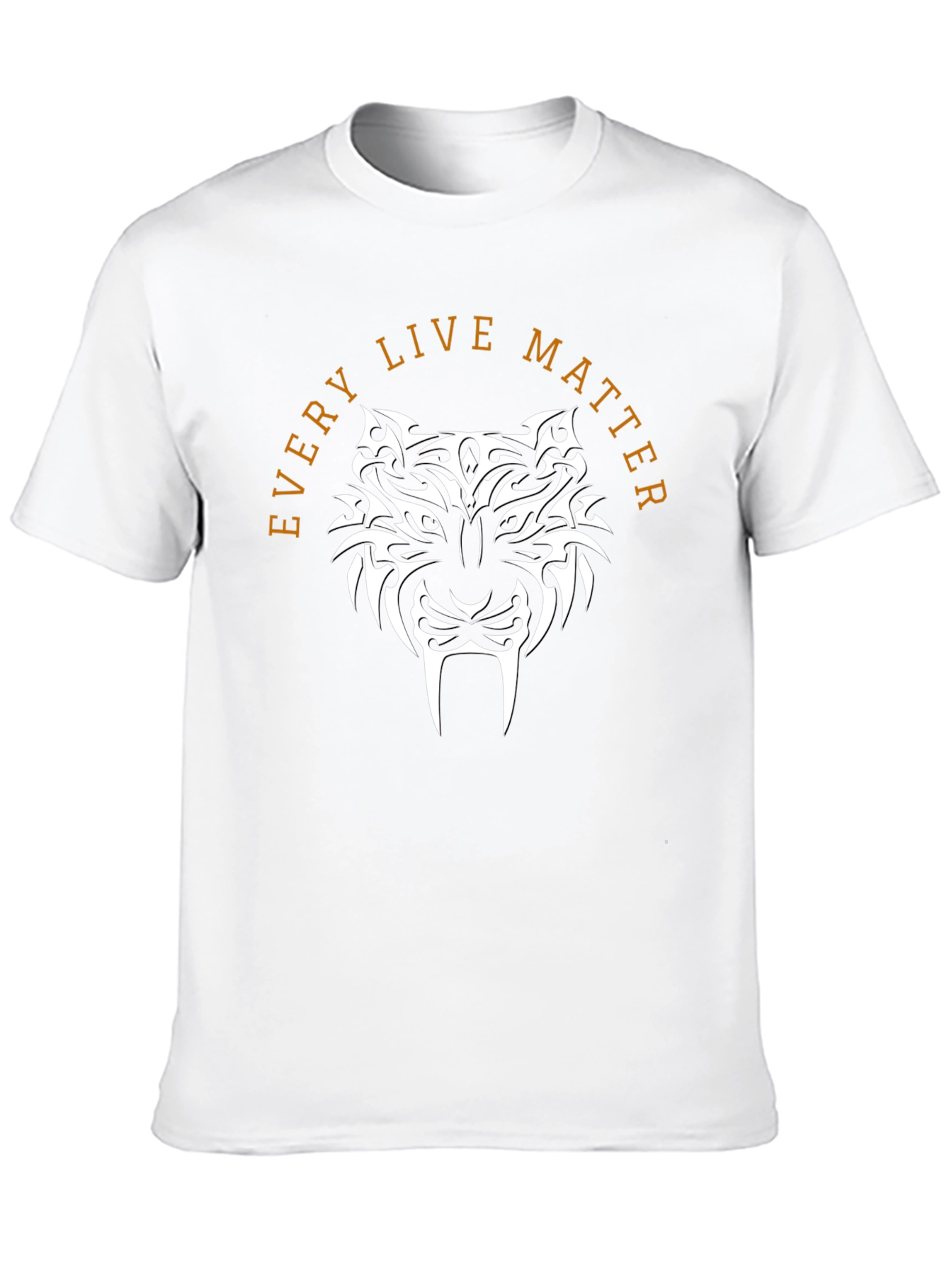 Tribal Tiger Graphic Tee - Every Live Matter!