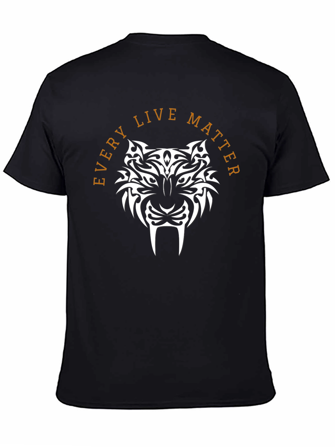 Tribal Tiger Graphic Tee - Every Live Matter!