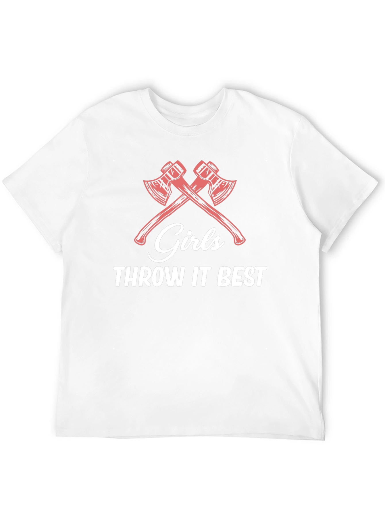 Girls Throw it Best Axe Throwing T-Shirt