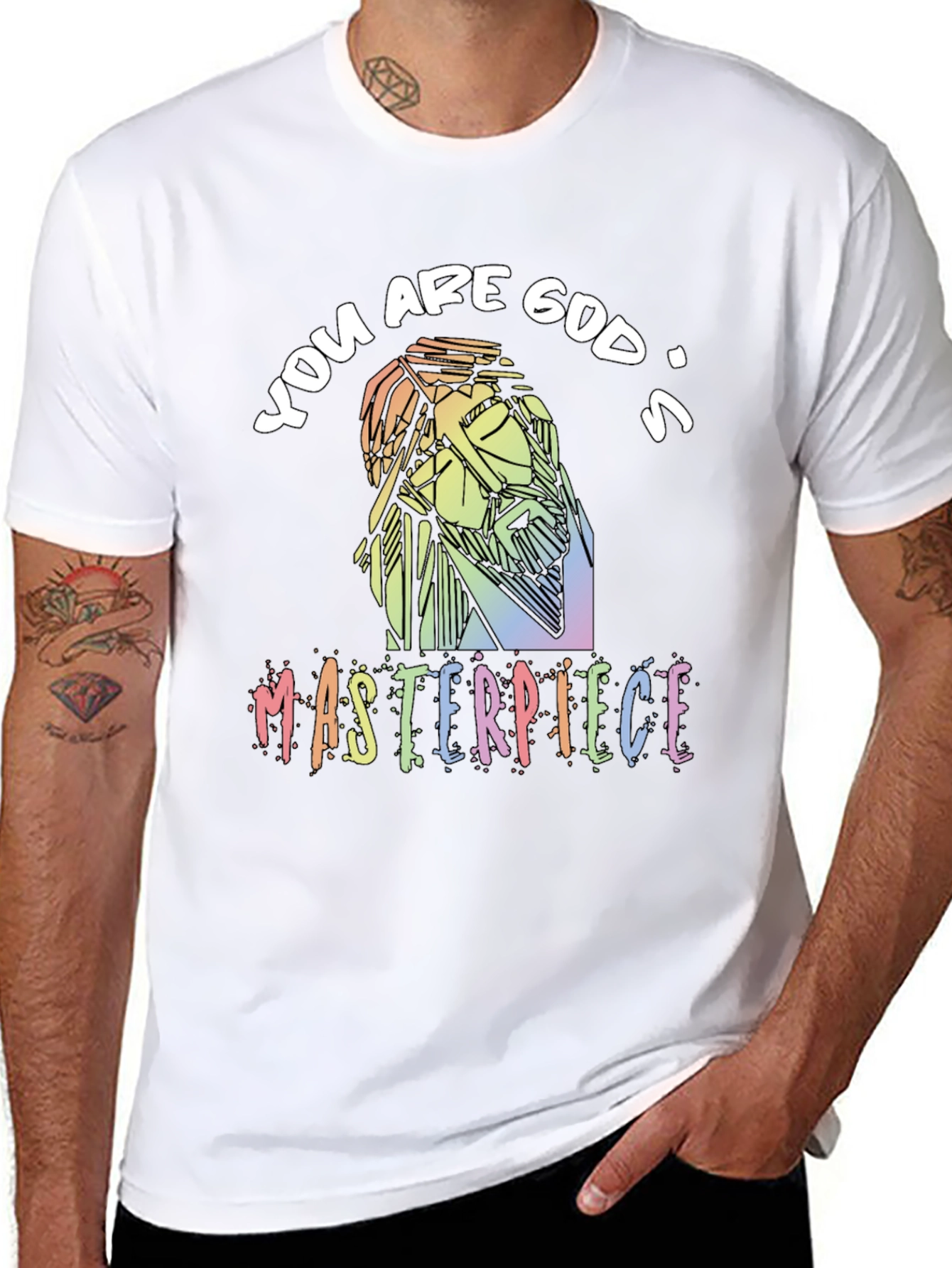 You Are Gods Masterpiece Graphic Tee