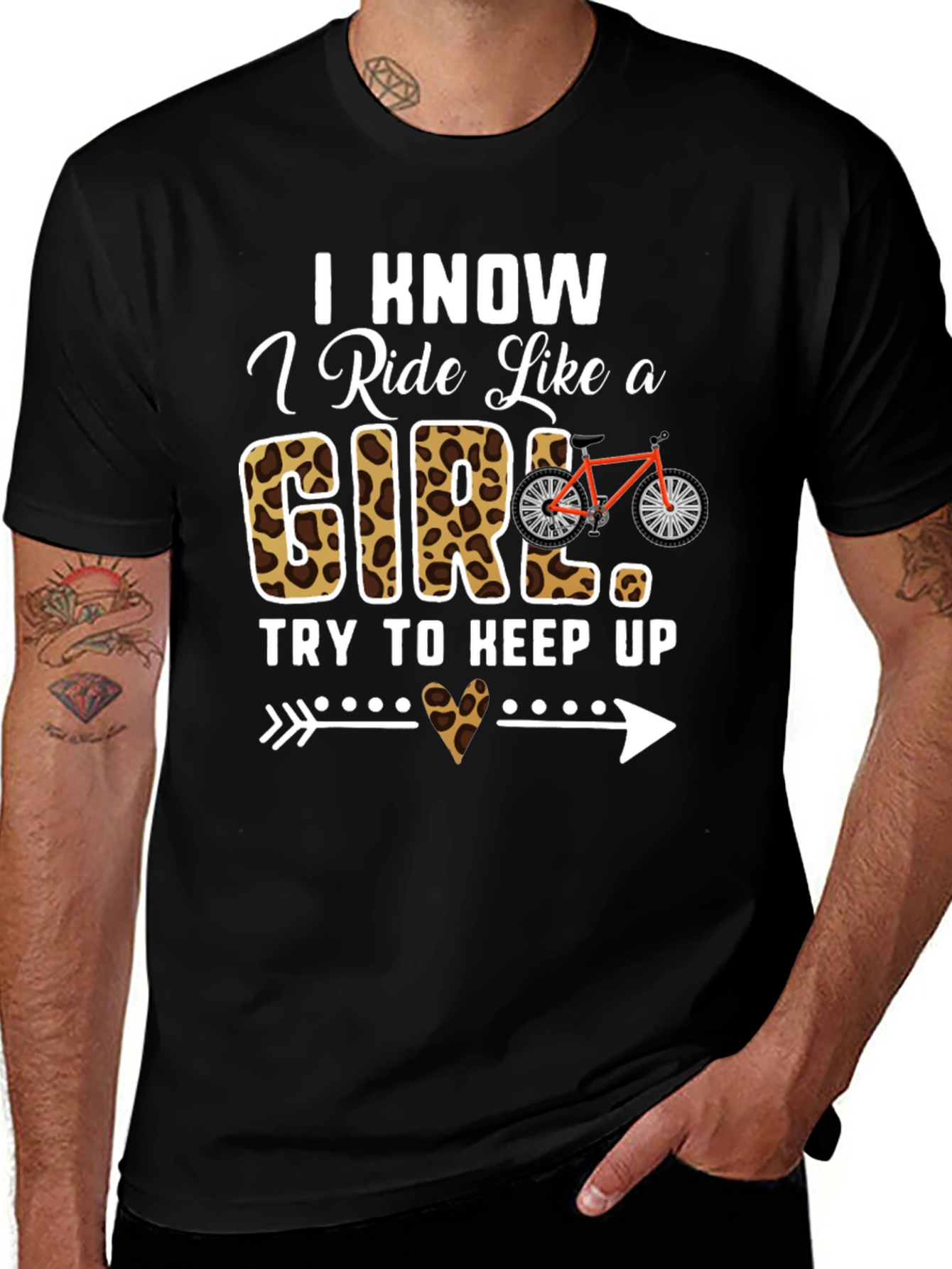 I Know I Ride Like a Girl T-Shirt