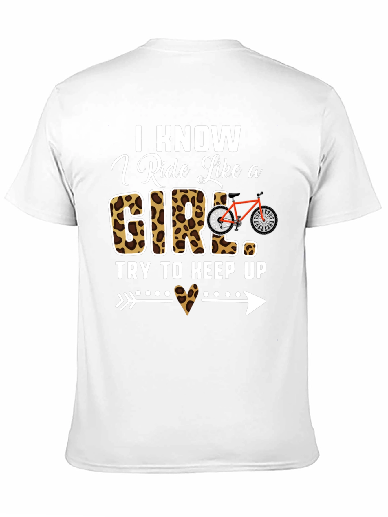 I Know I Ride Like a Girl T-Shirt