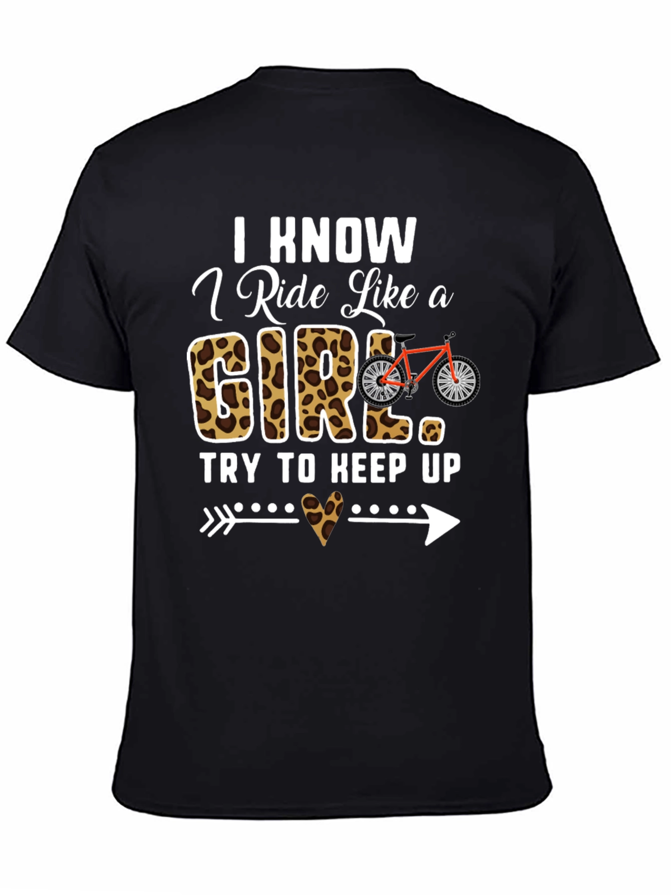 I Know I Ride Like a Girl T-Shirt