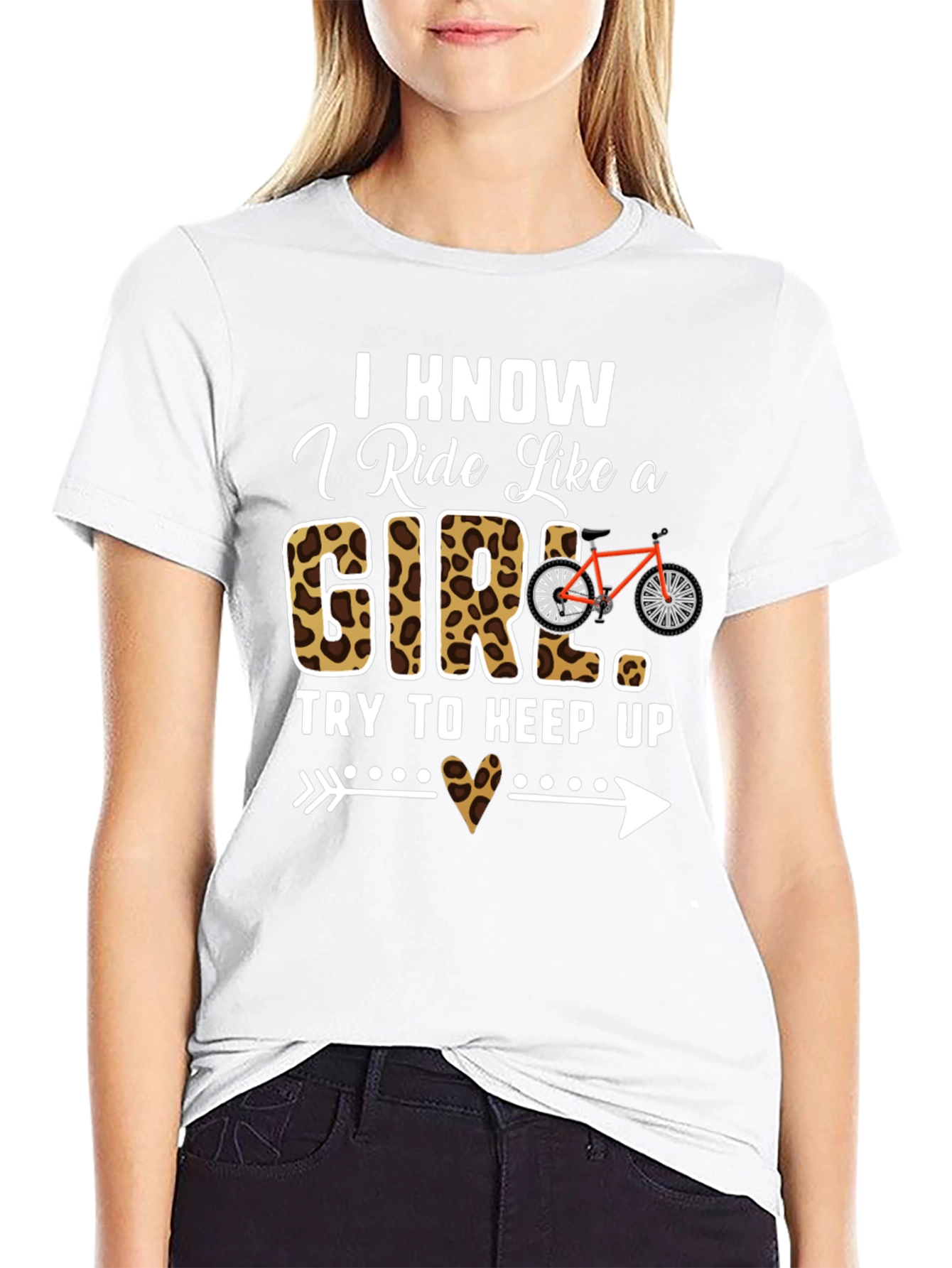 I Know I Ride Like a Girl T-Shirt