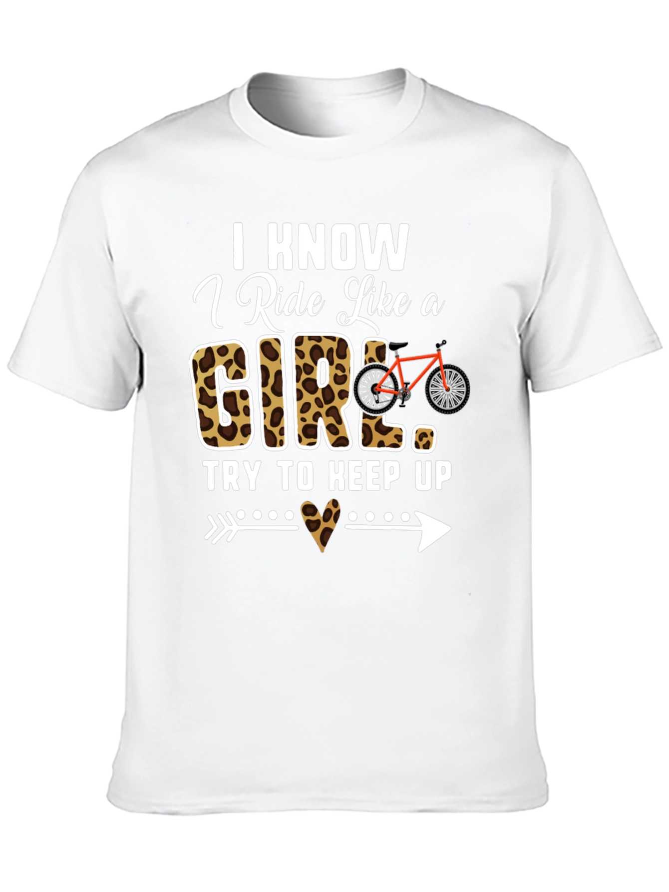 I Know I Ride Like a Girl T-Shirt