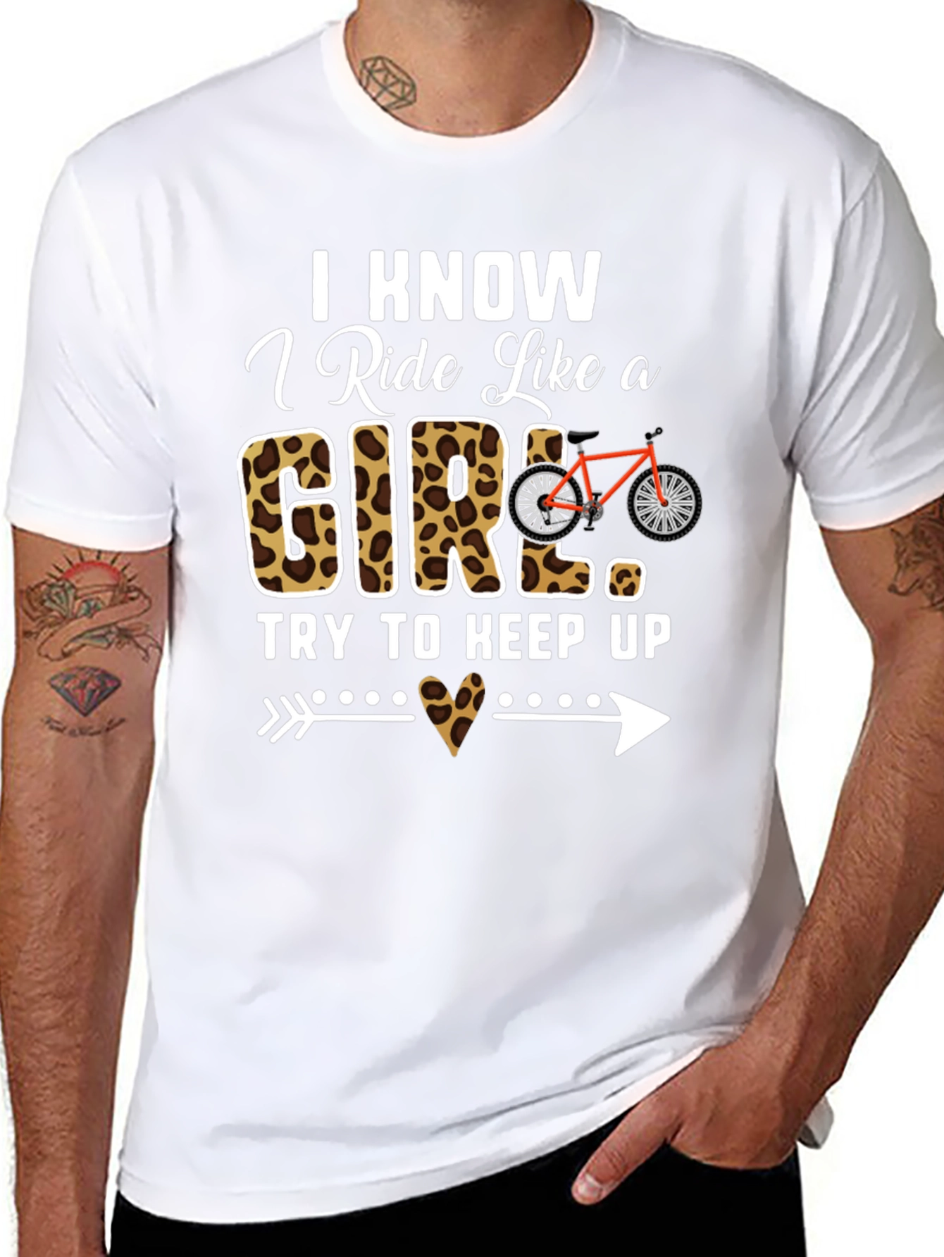 I Know I Ride Like a Girl T-Shirt