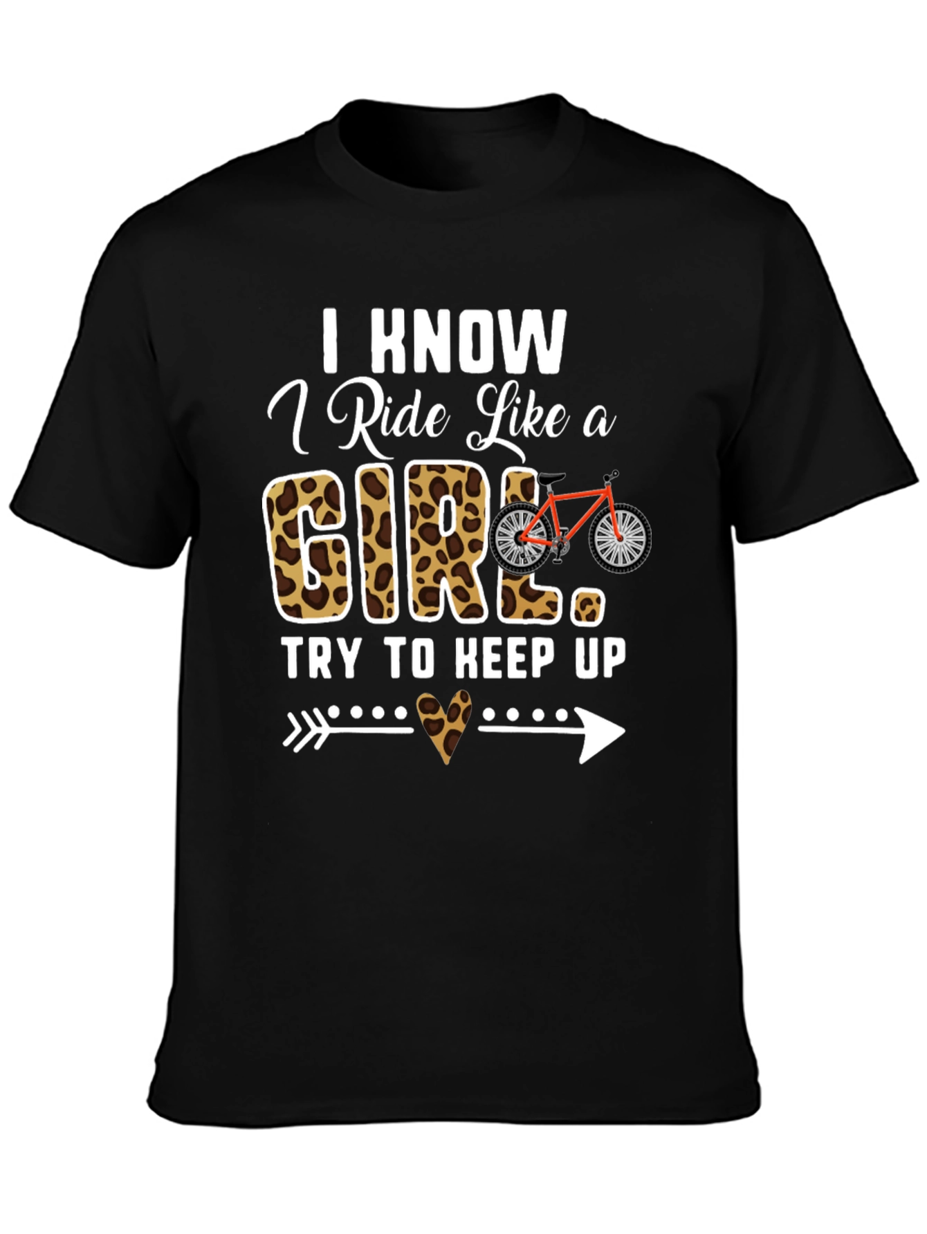 I Know I Ride Like a Girl T-Shirt
