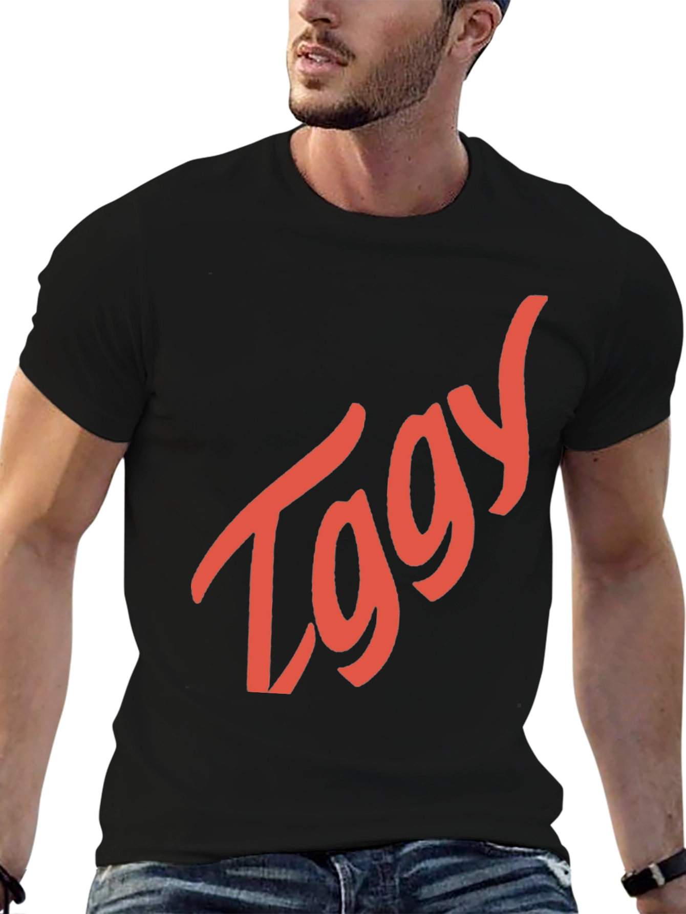 Ziggy Script Black T-Shirt