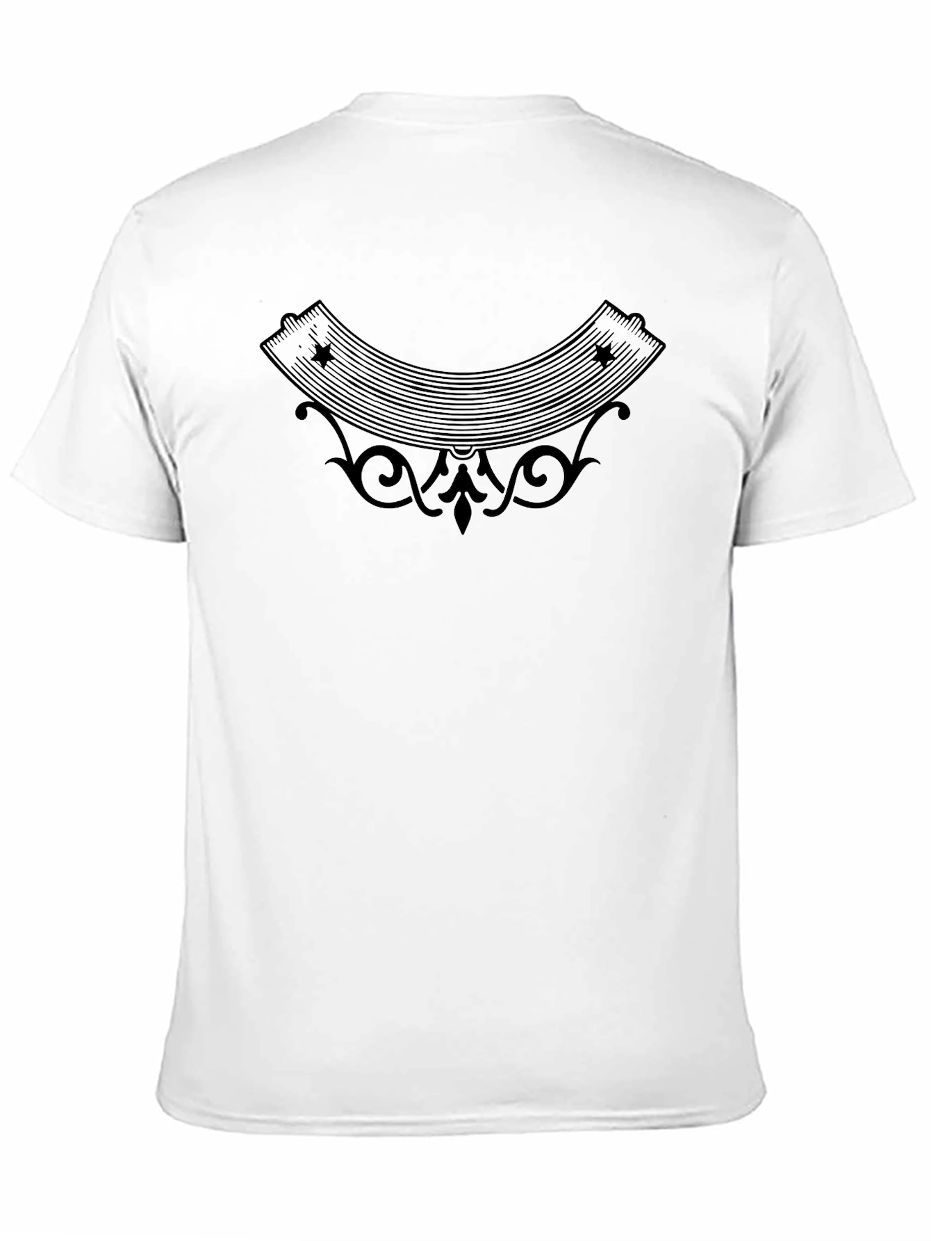 Stylish Black Graphic Tee for Men