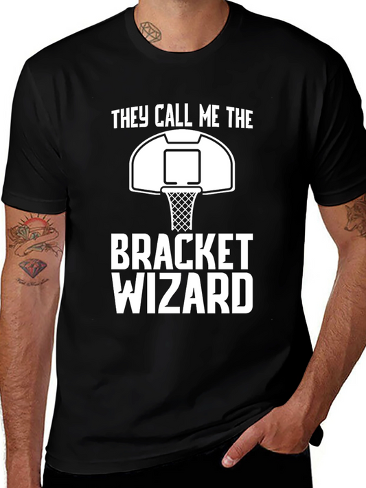 Bracket Wizard T-Shirt | Basketball Fan Apparel
