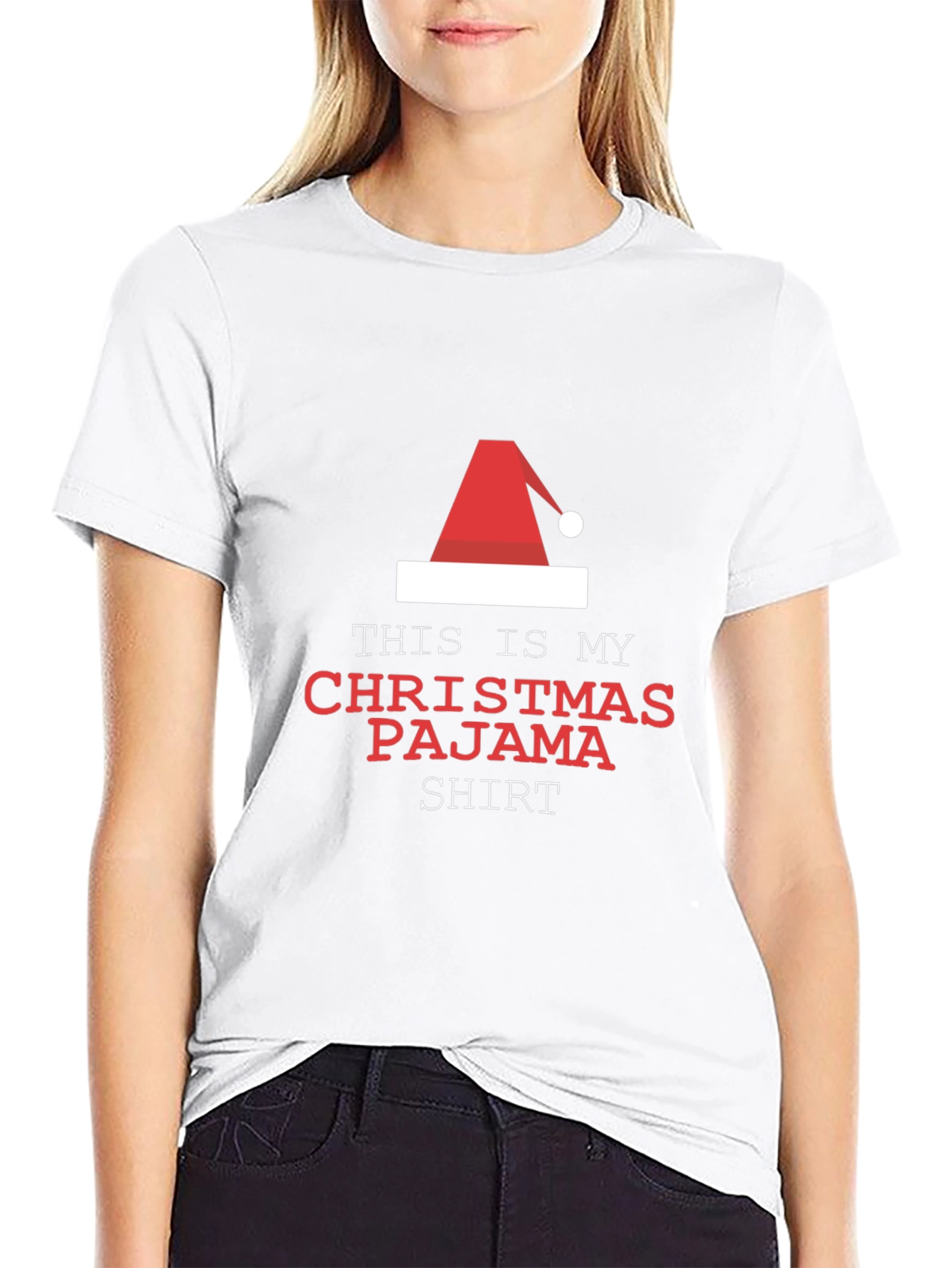 Christmas Pajama Shirt - Holiday Graphic Tee