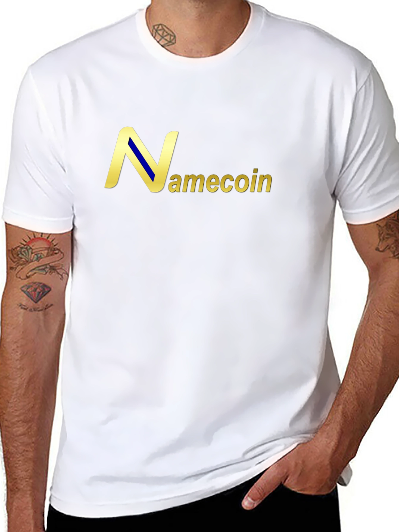 Namecoin T-Shirt - Black Crypto Tee