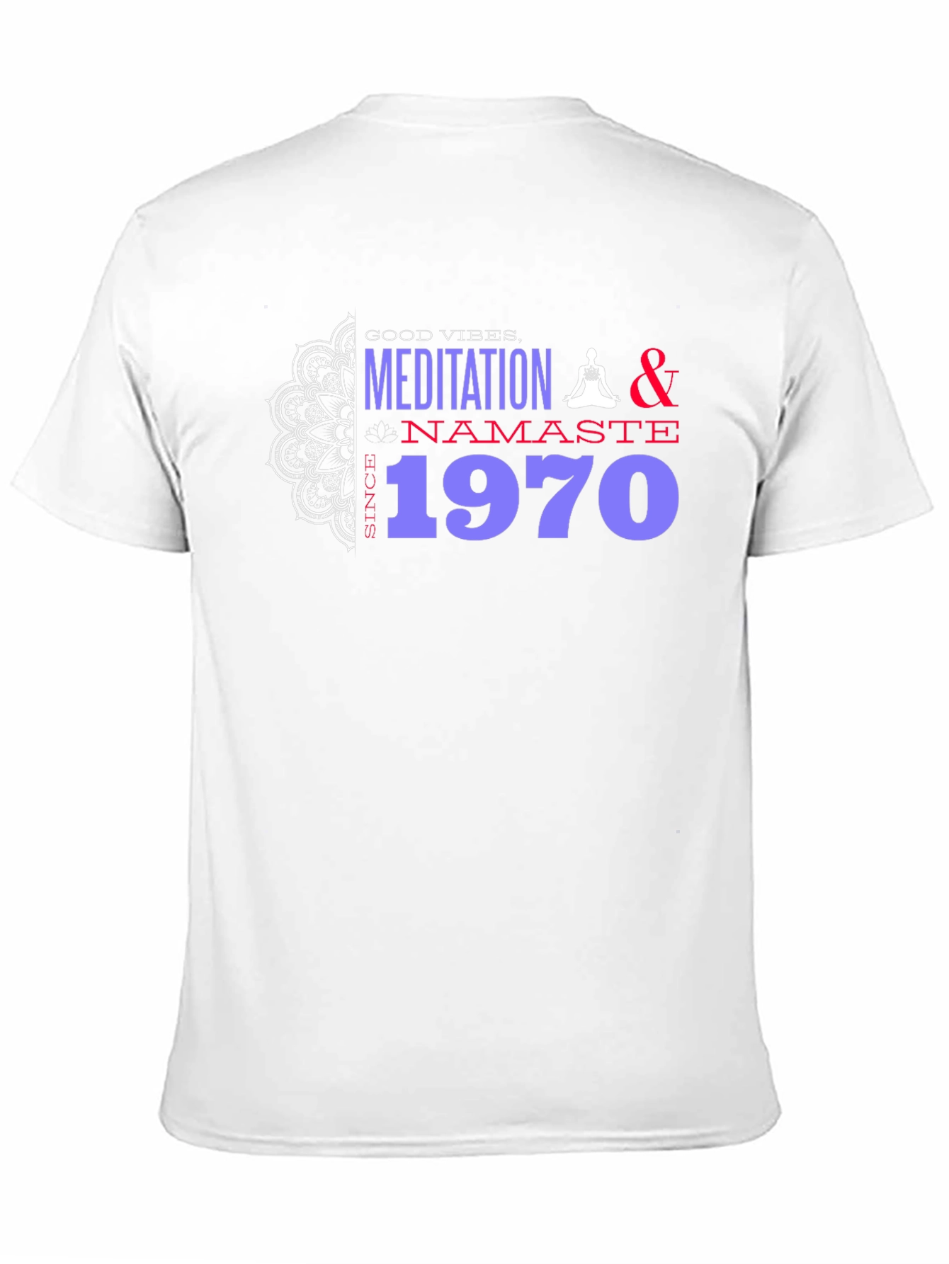 Meditation Namaste 1970 T-Shirt