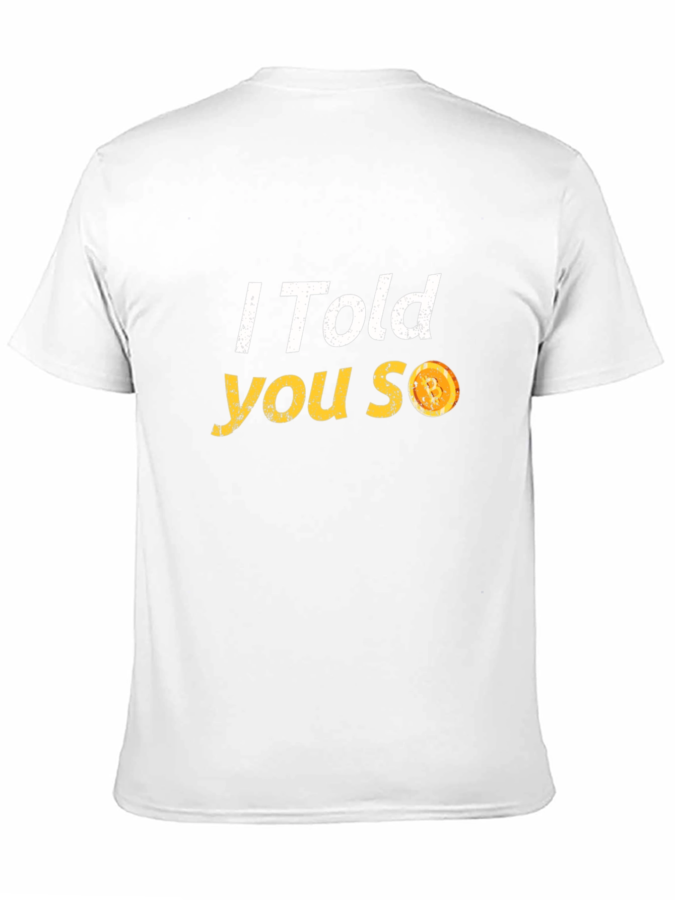 I Told You So - Black Cotton Graphic Tee