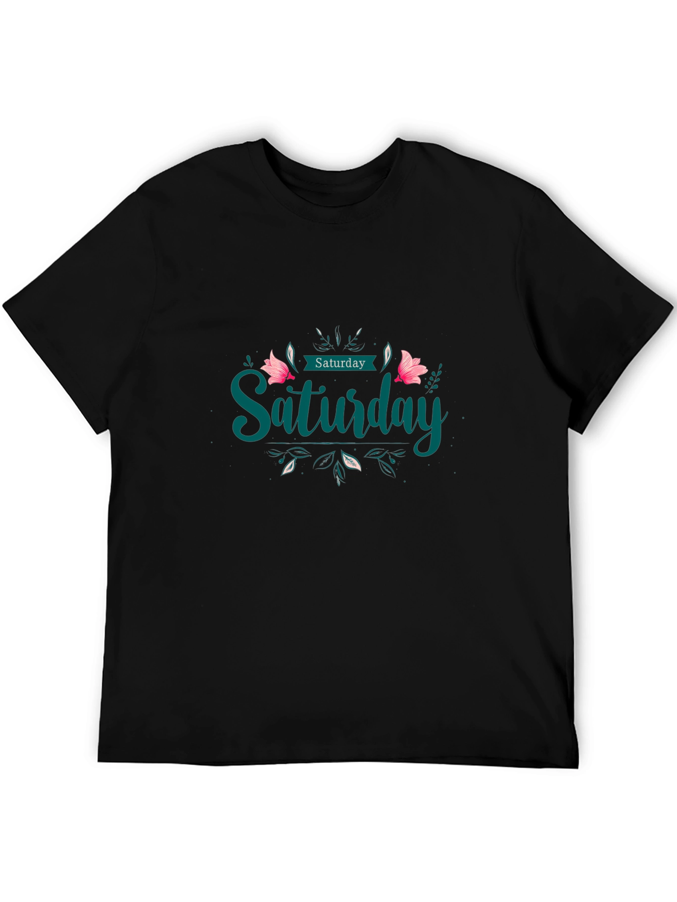 Saturday Graphic Tee - Weekend Vibes