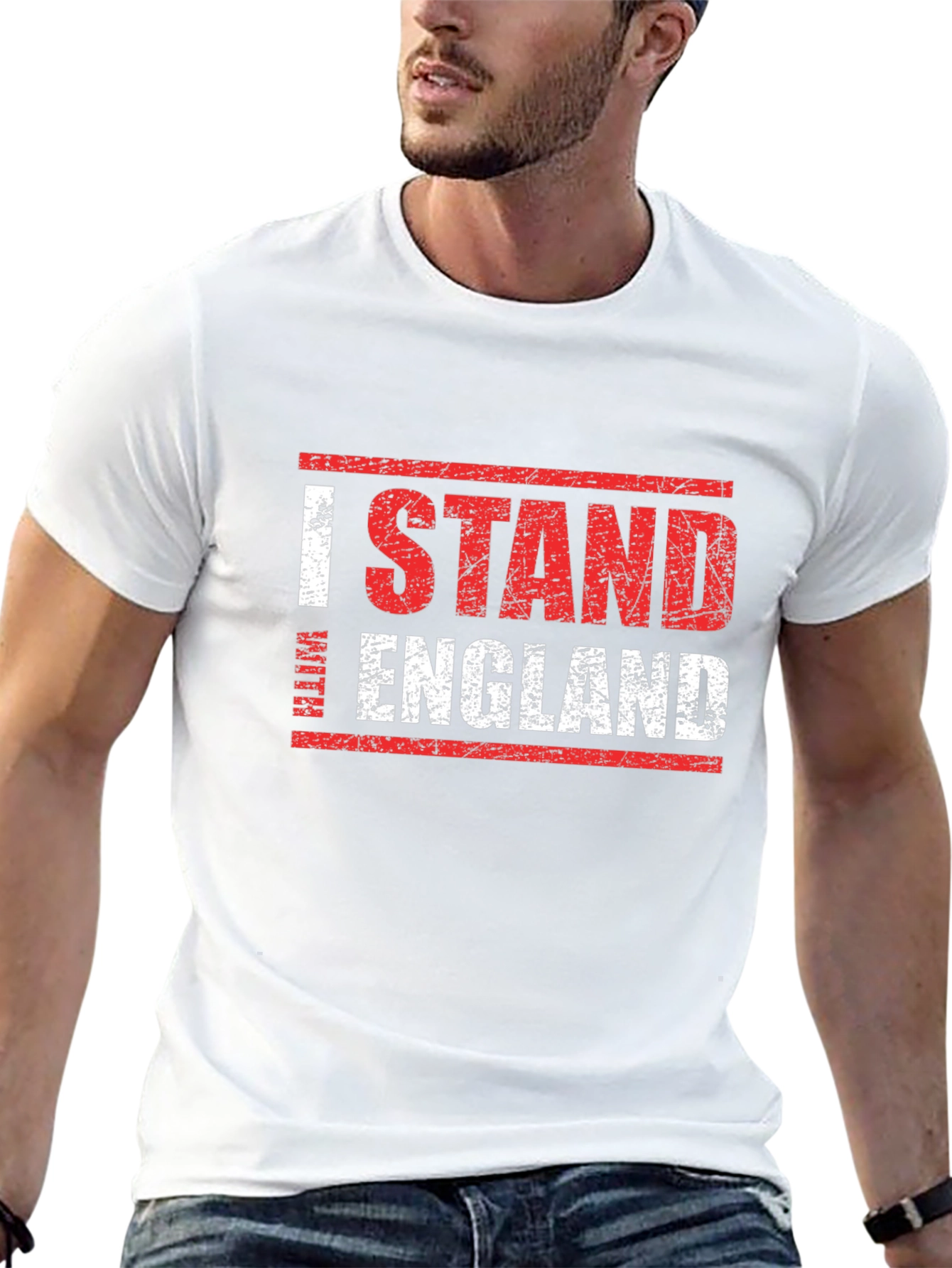 I Stand With England Graphic Tee