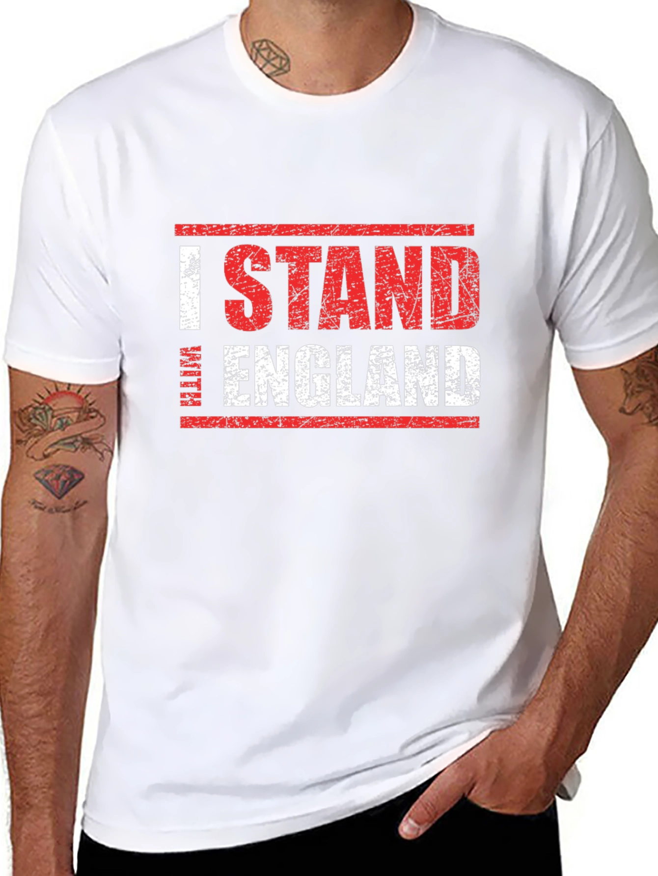 I Stand With England Graphic Tee