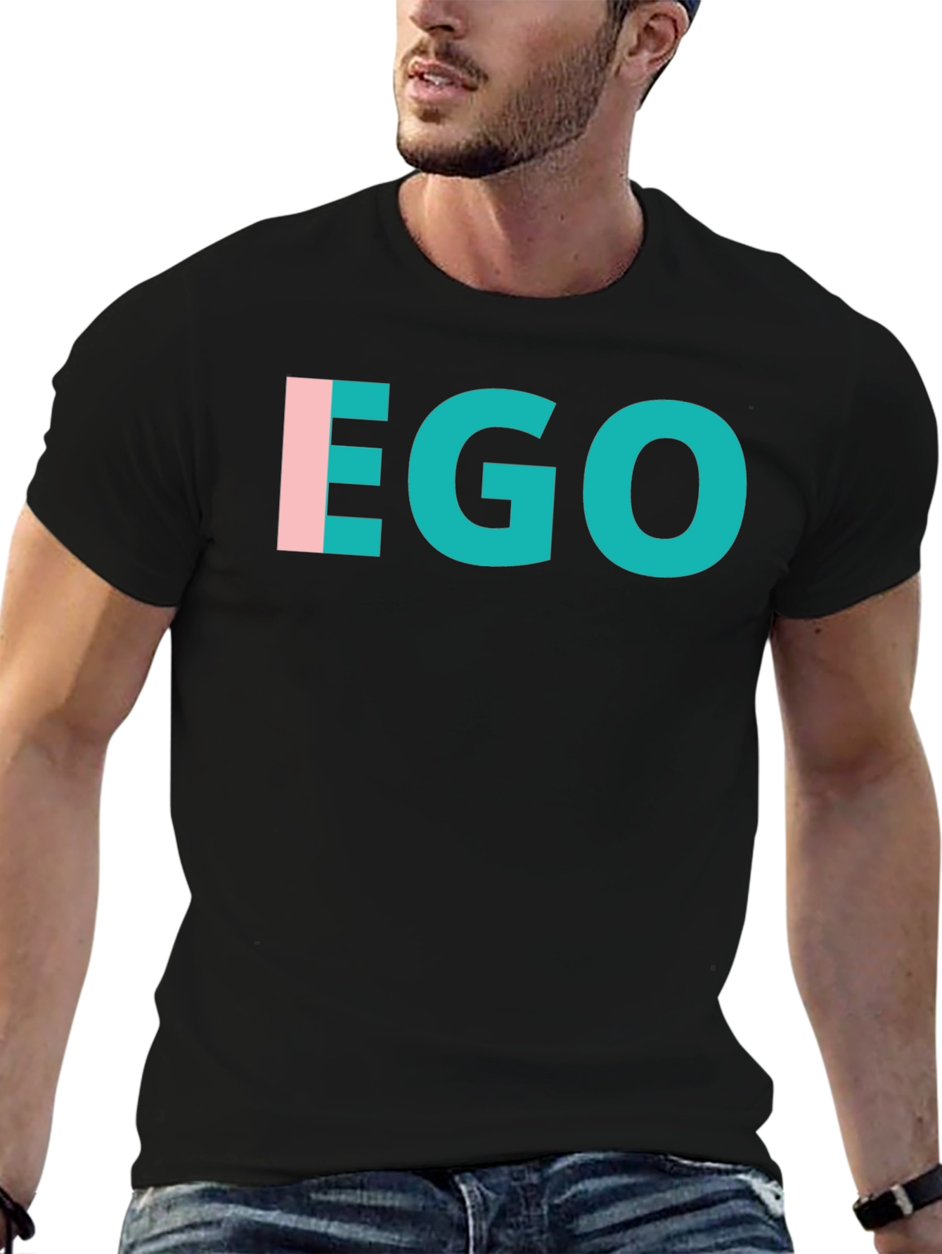 EGO Graphic T-Shirt - Modern Statement Tee