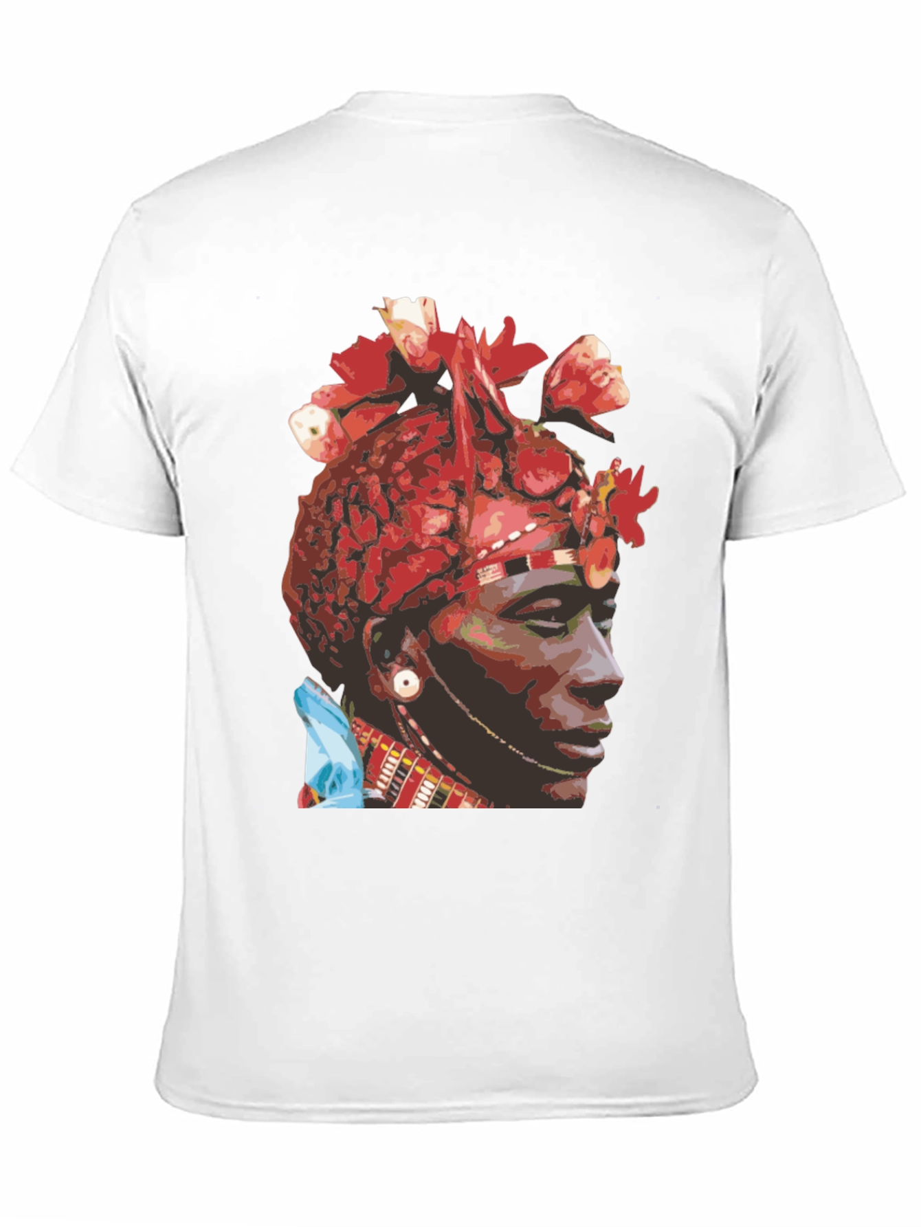 African King Graphic Tee - Black Cotton T-Shirt