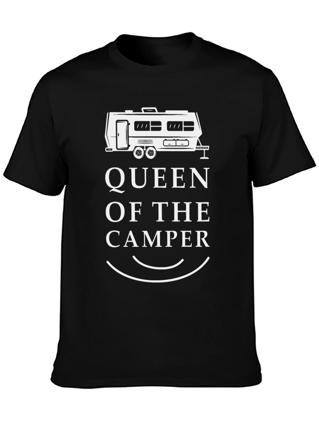 Queen of the Camper T-Shirt - RV Camping Shirt